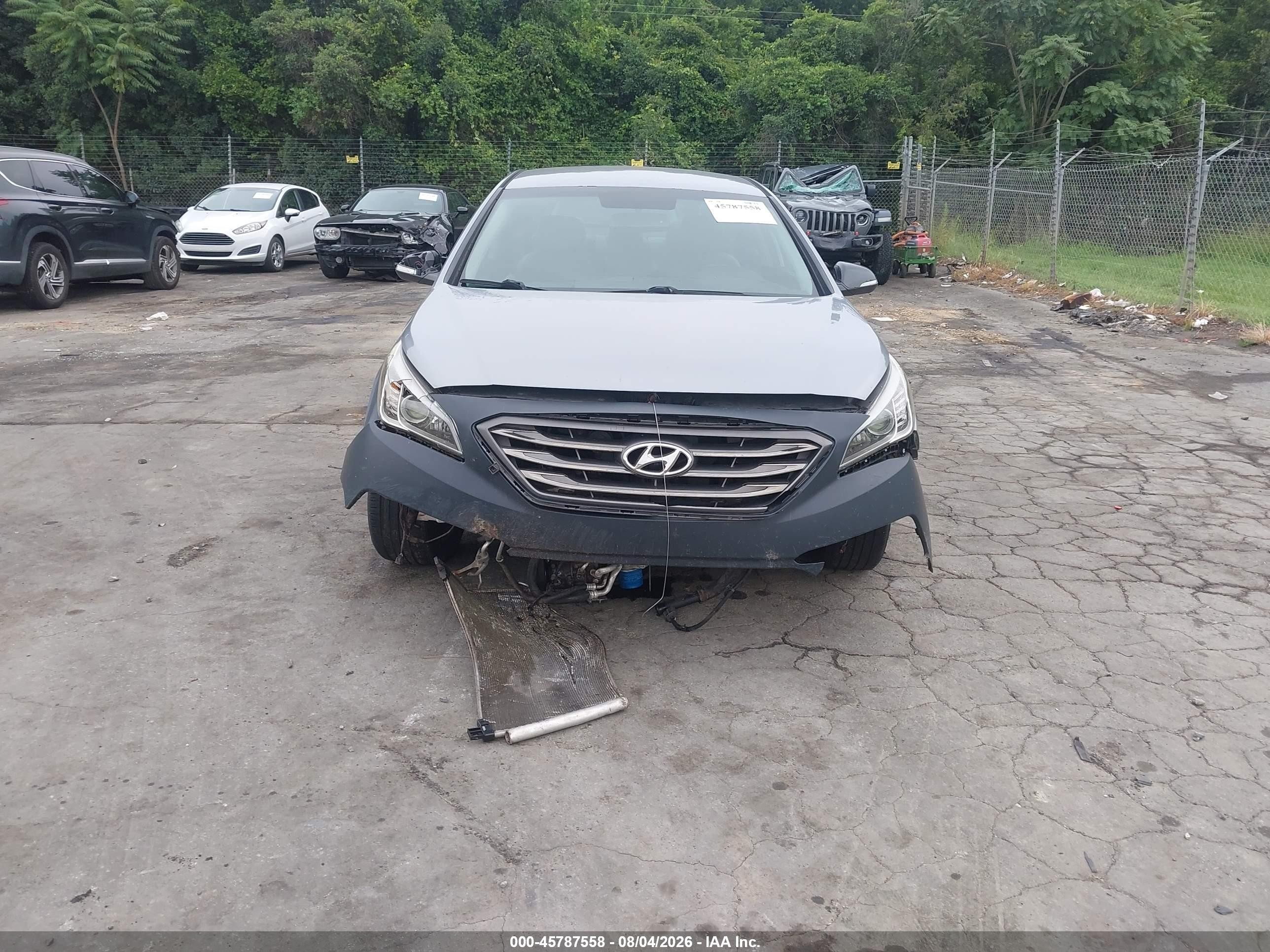 2015 Hyundai Sonata Sport Gray vin: 5NPE34AF2FH213440