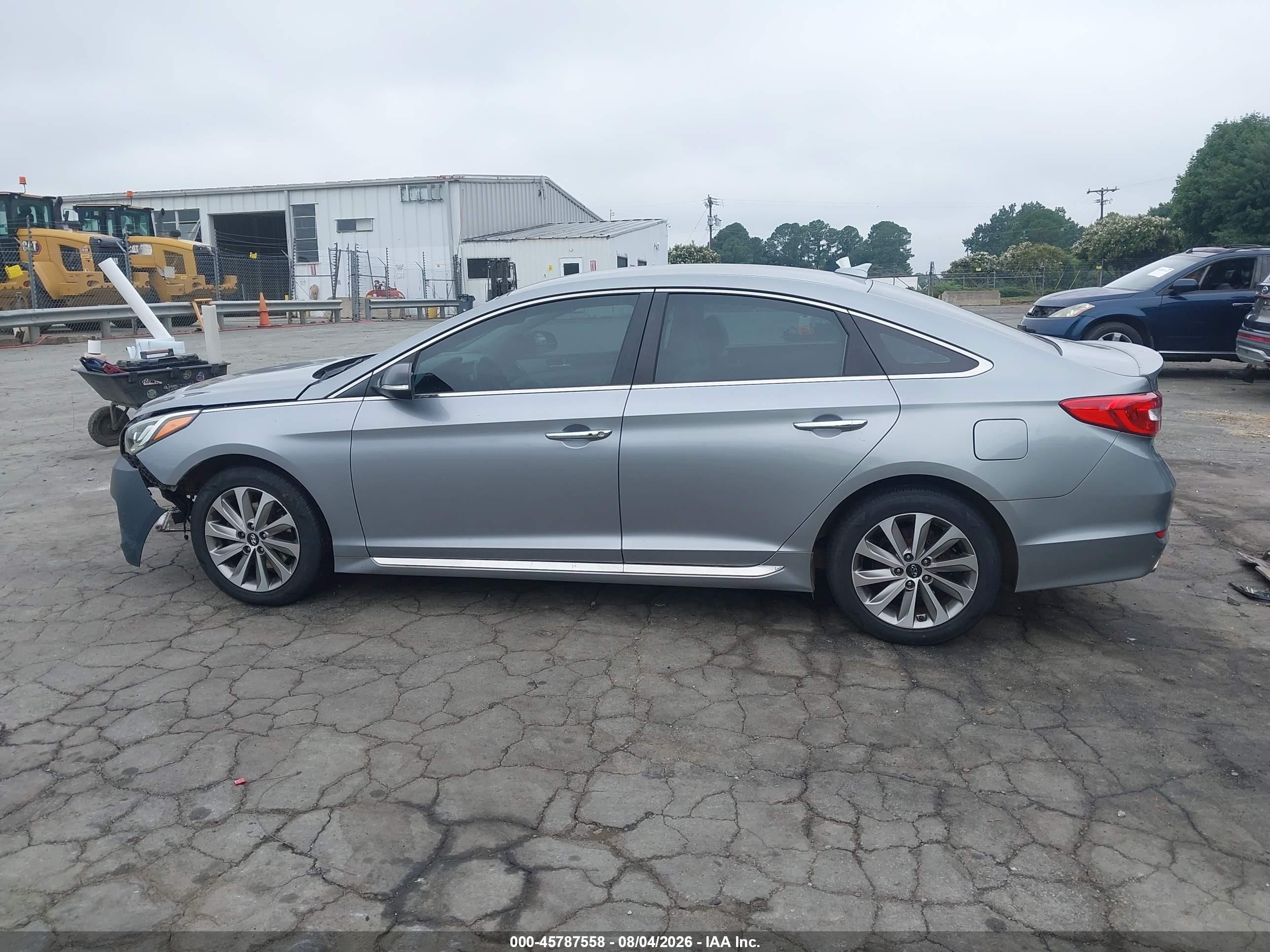 2015 Hyundai Sonata Sport Gray vin: 5NPE34AF2FH213440