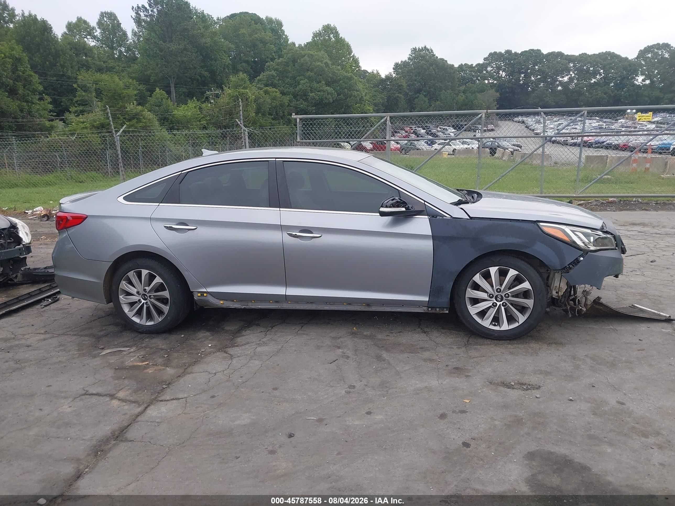 2015 Hyundai Sonata Sport Gray vin: 5NPE34AF2FH213440
