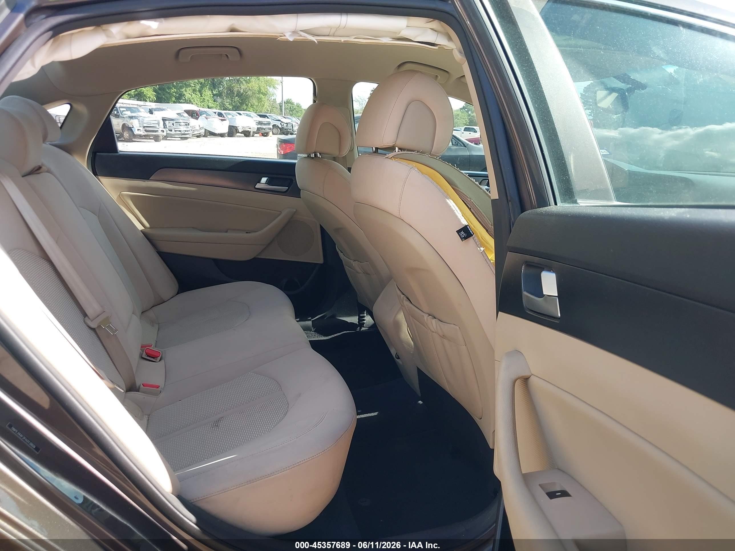 2015 Hyundai Sonata Sport Brown vin: 5NPE34AF2FH213809