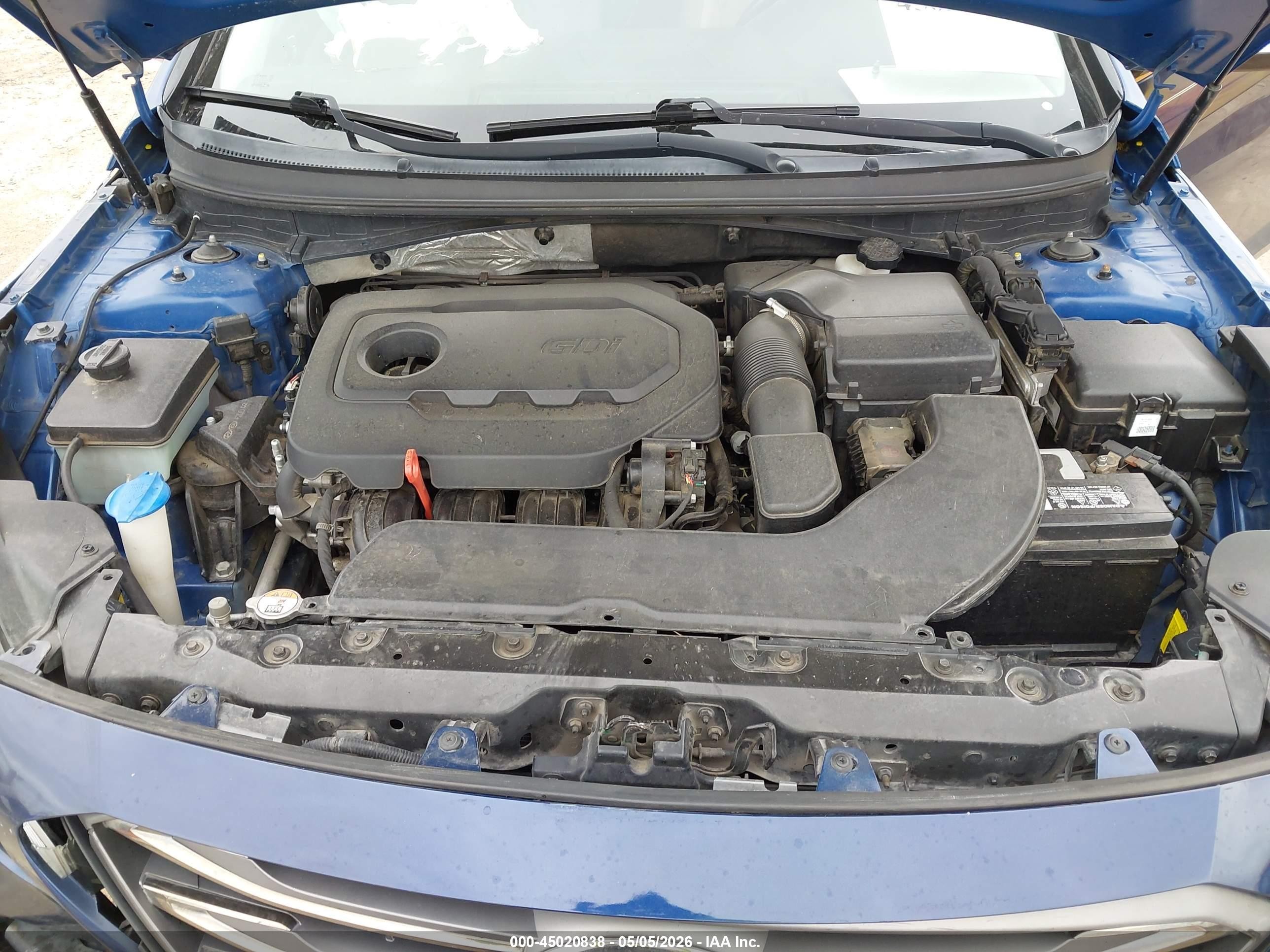 2015 Hyundai Sonata Limited Blue vin: 5NPE34AF2FH225751