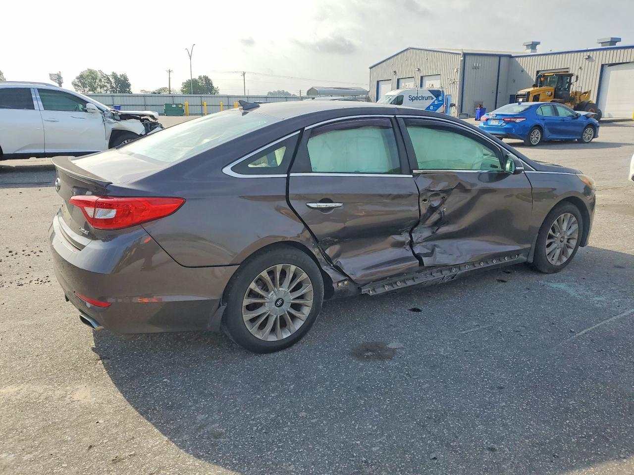 2015 Hyundai Sonata Limited Gray vin: 5NPE34AF2FH227838