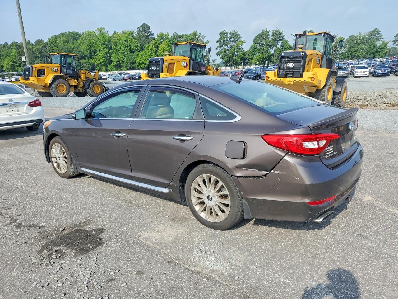 2015 Hyundai Sonata Limited Gray vin: 5NPE34AF2FH227838