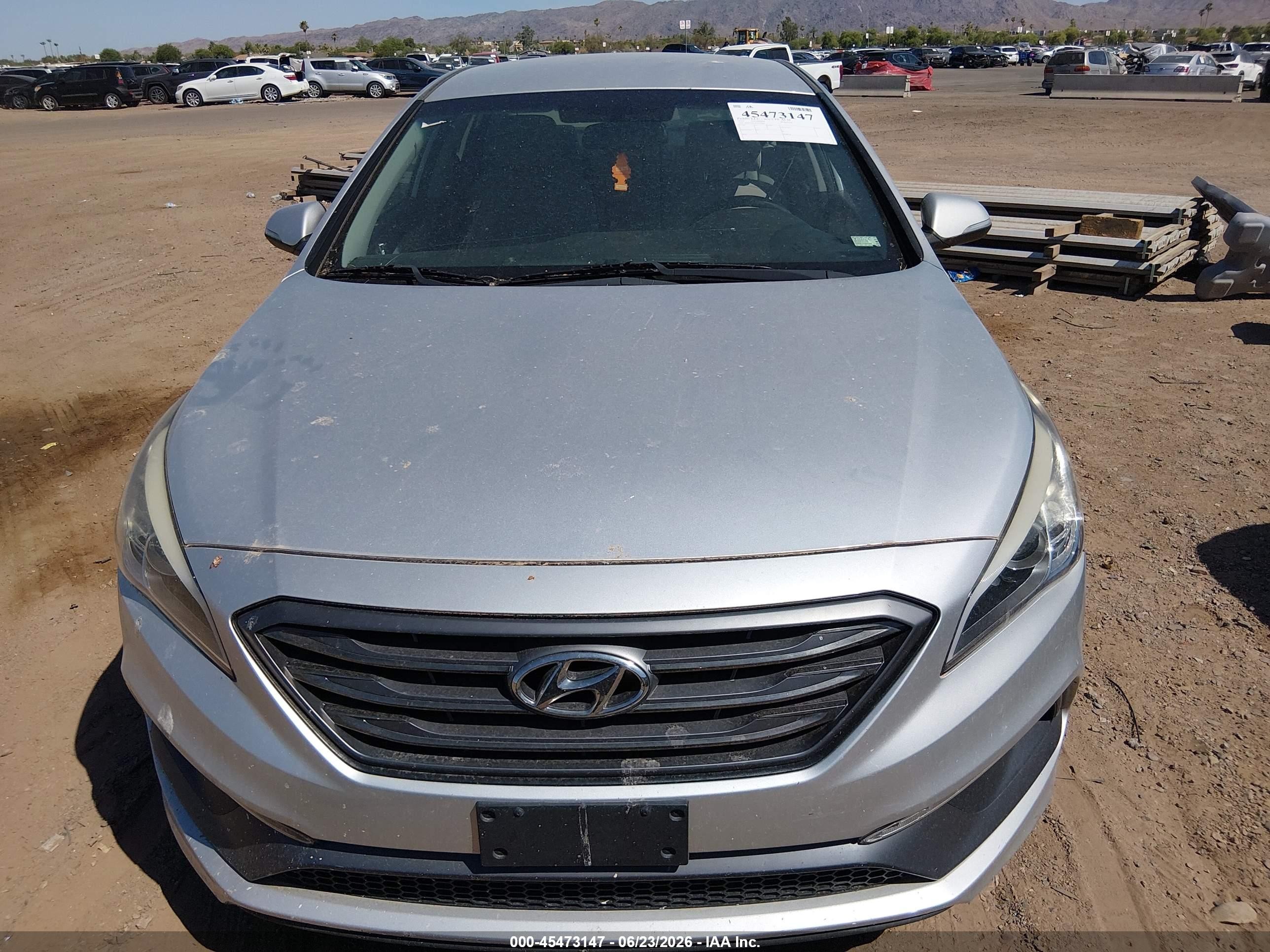 2015 Hyundai Sonata Sport Silver vin: 5NPE34AF2FH229086