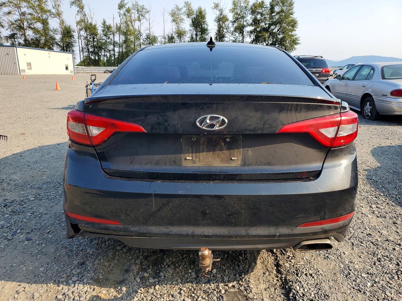 2015 Hyundai Sonata Sport Black vin: 5NPE34AF2FH235311