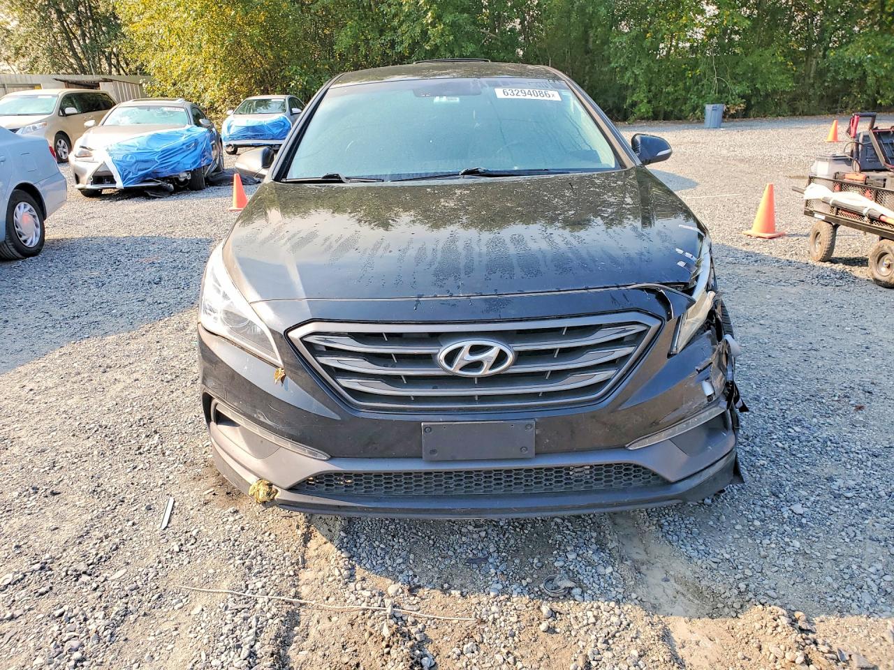 2015 Hyundai Sonata Sport Black vin: 5NPE34AF2FH235311
