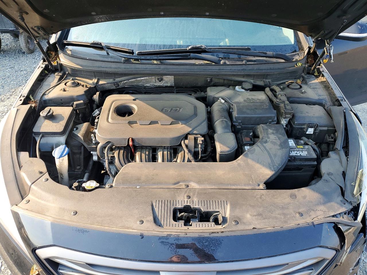 2015 Hyundai Sonata Sport Black vin: 5NPE34AF2FH235311