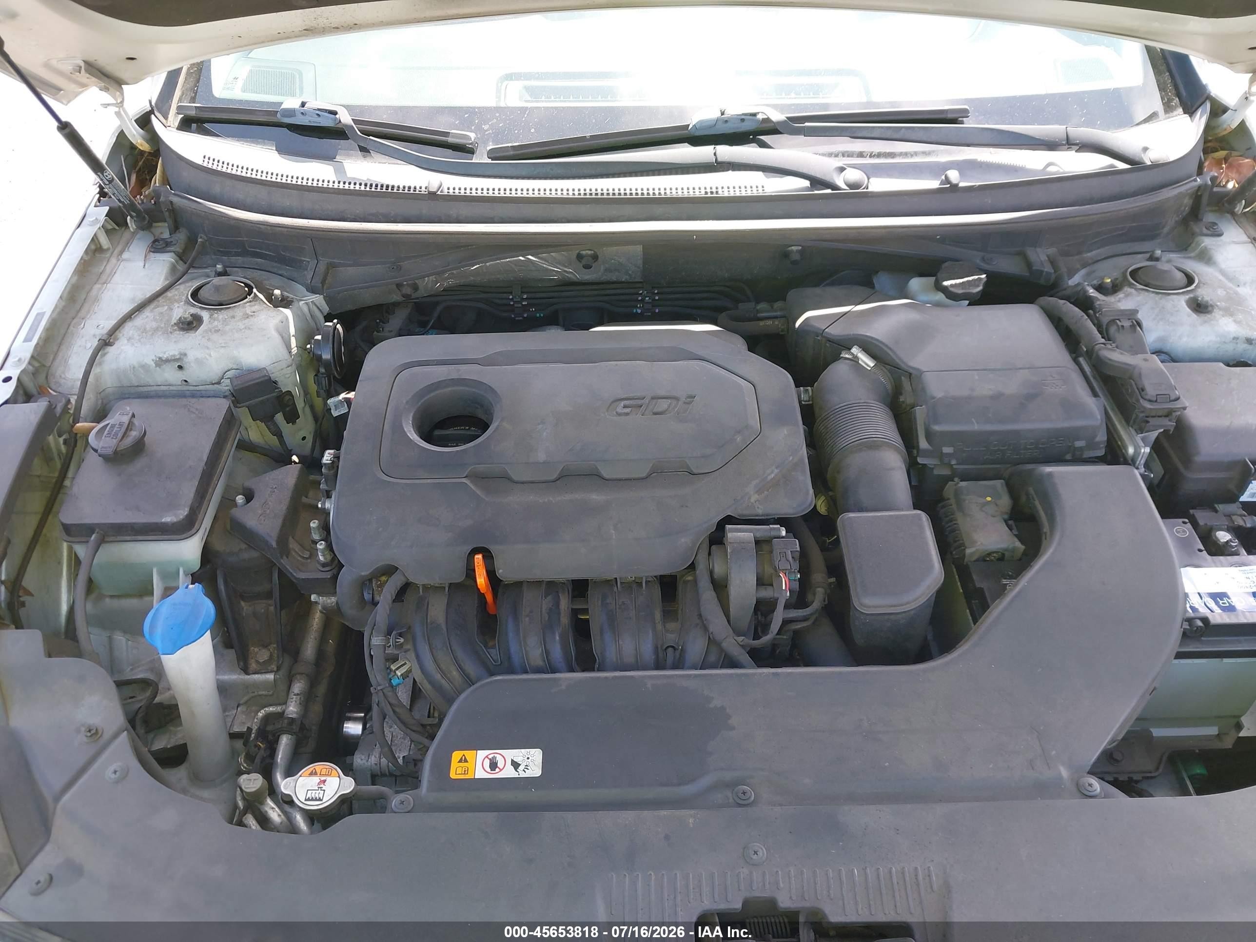 2015 Hyundai Sonata Sport Silver vin: 5NPE34AF2FH238905