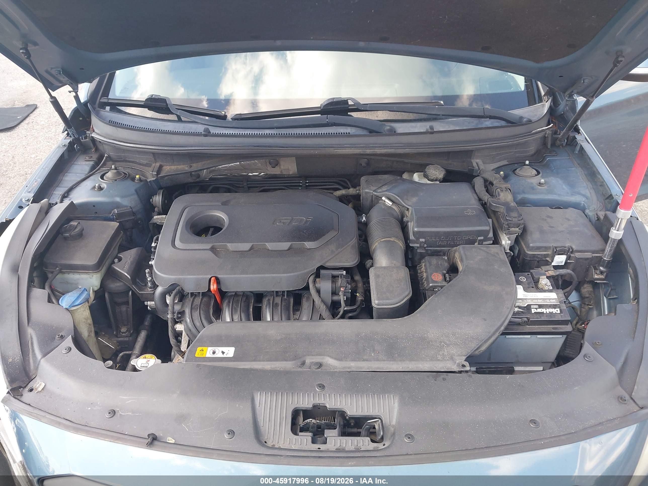 2015 Hyundai Sonata Sport Синий vin: 5NPE34AF2FH241190