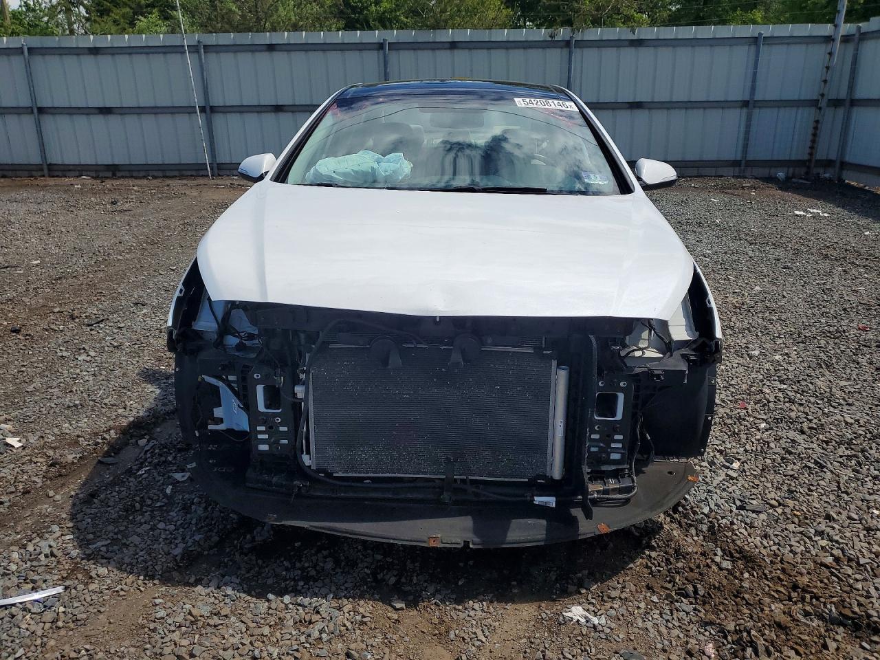 2015 Hyundai Sonata Limited White vin: 5NPE34AF2FH254733