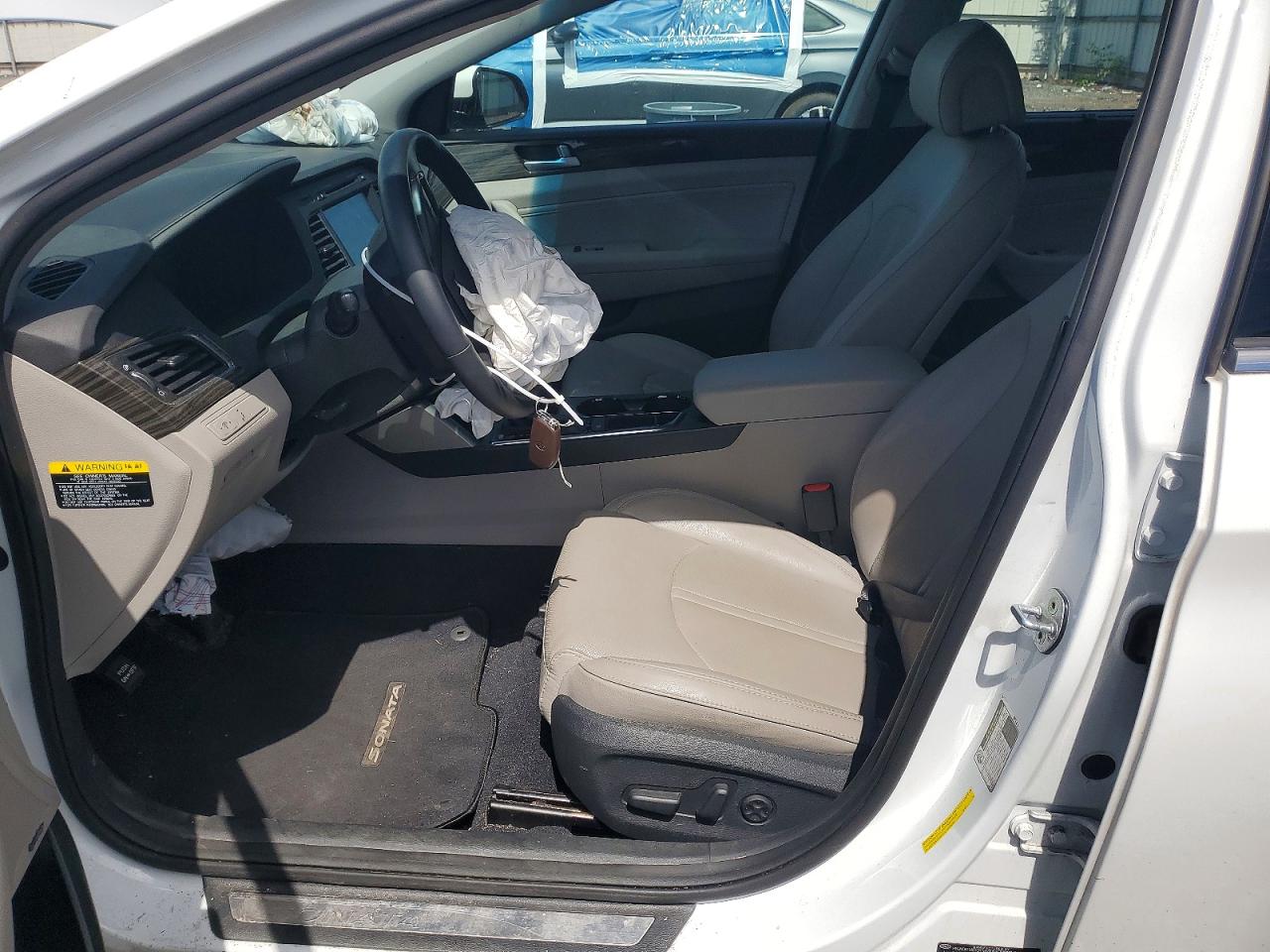 2015 Hyundai Sonata Limited White vin: 5NPE34AF2FH254733