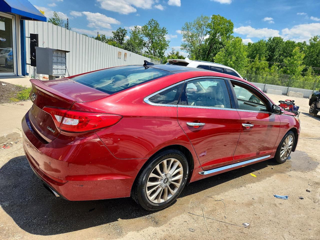 2015 Hyundai Sonata Limited Brown vin: 5NPE34AF2FH259334