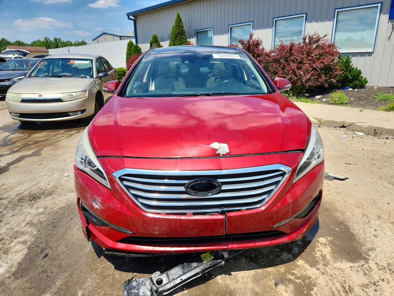 2015 Hyundai Sonata Limited Brown vin: 5NPE34AF2FH259334