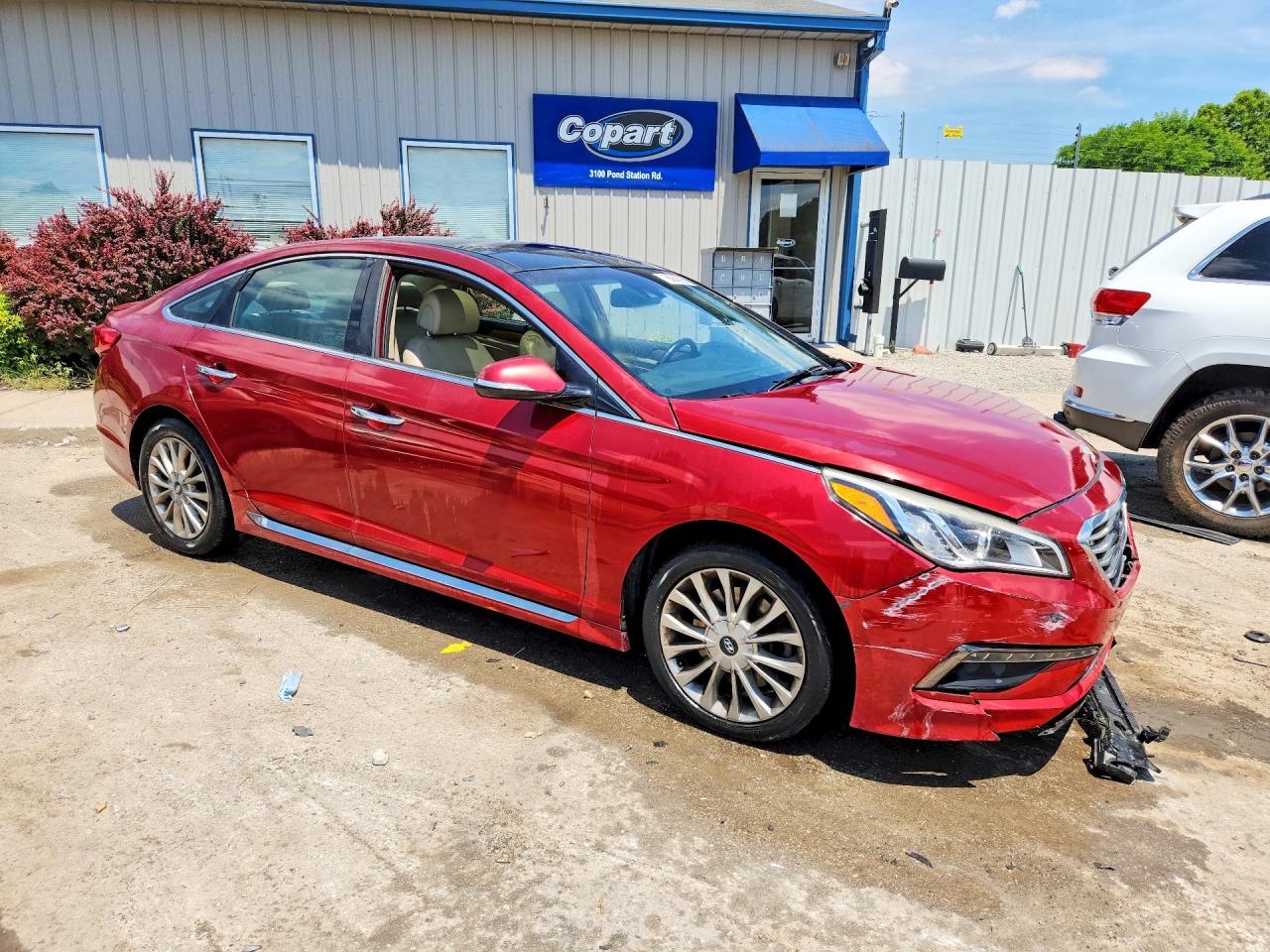 2015 Hyundai Sonata Limited Brown vin: 5NPE34AF2FH259334