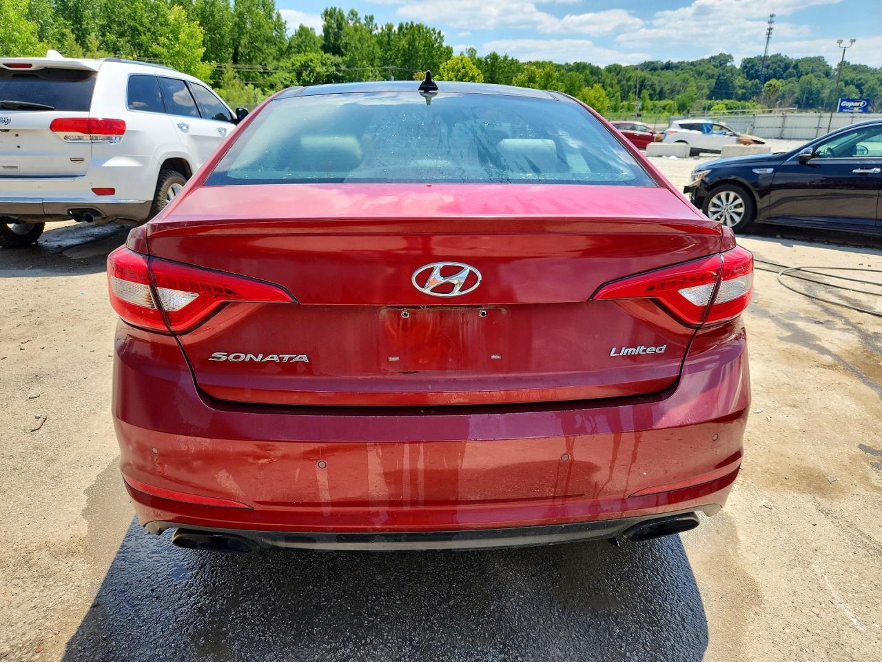 2015 Hyundai Sonata Limited Brown vin: 5NPE34AF2FH259334