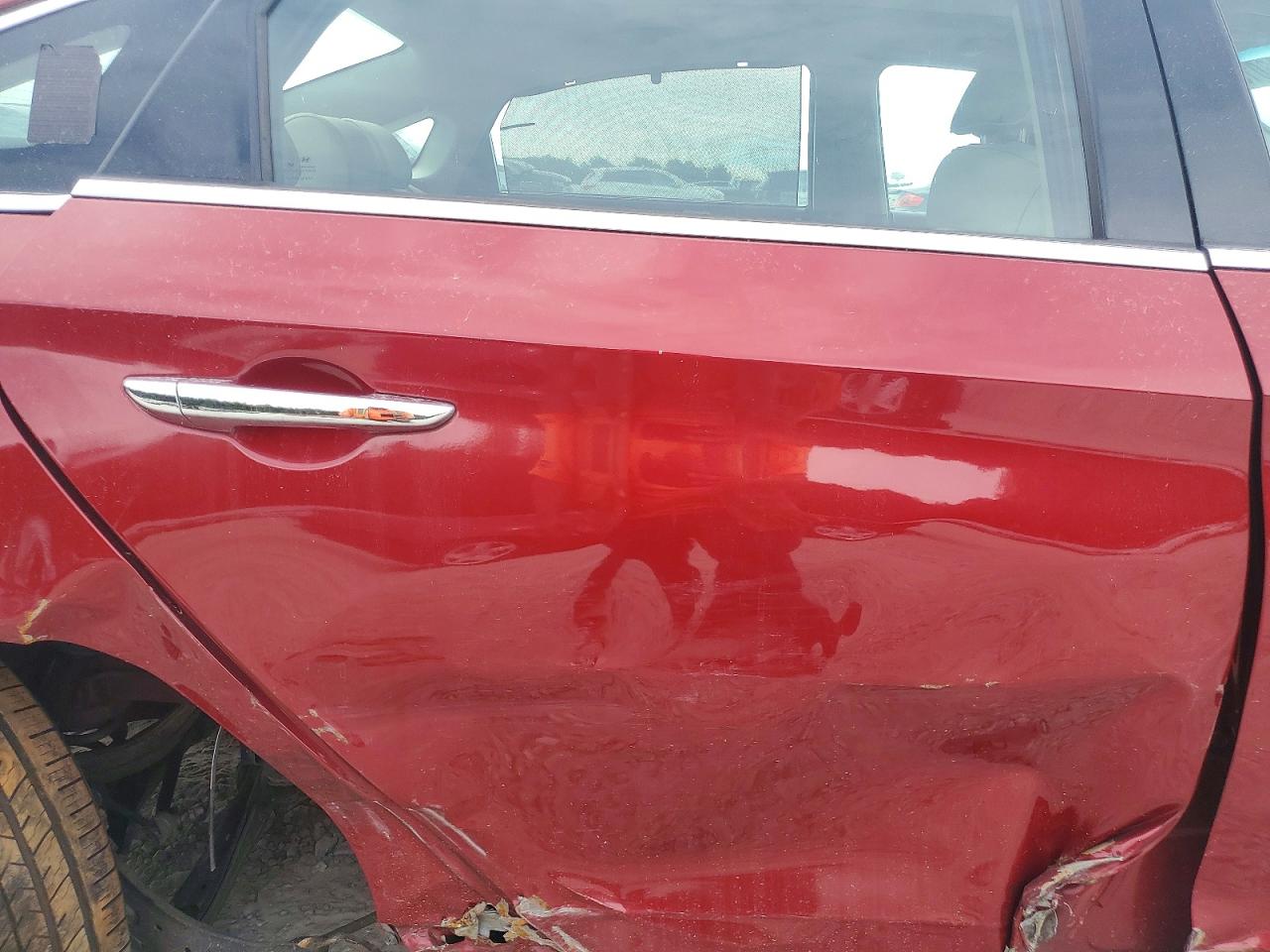 2016 Hyundai Sonata Limited Красный vin: 5NPE34AF2GH339329
