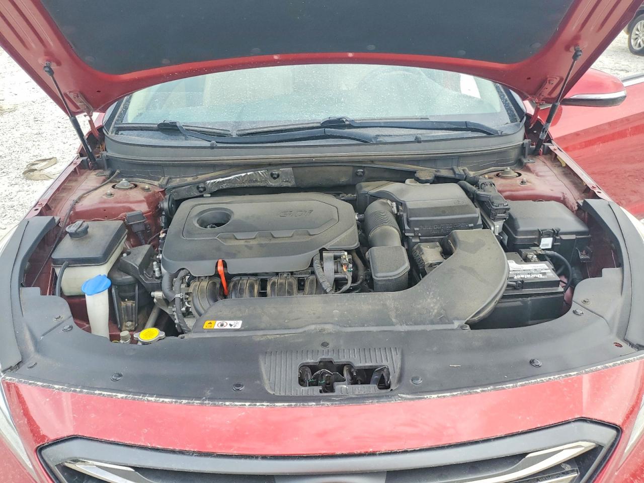 2016 Hyundai Sonata Limited Красный vin: 5NPE34AF2GH339329