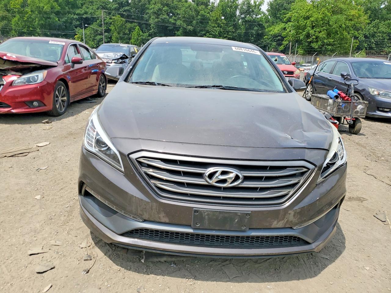 2016 Hyundai Sonata Sport Brown vin: 5NPE34AF2GH423375