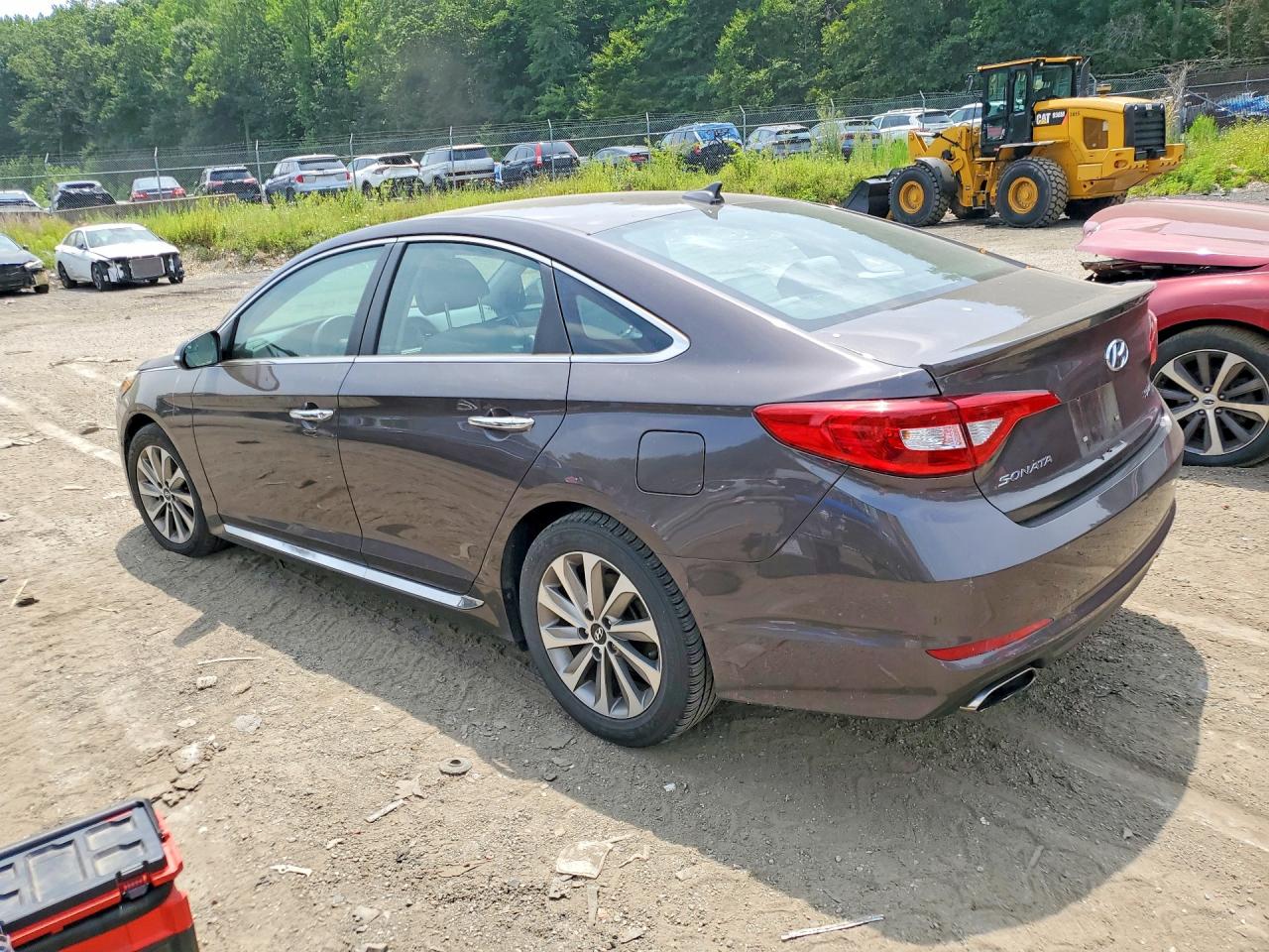 2016 Hyundai Sonata Sport Brown vin: 5NPE34AF2GH423375