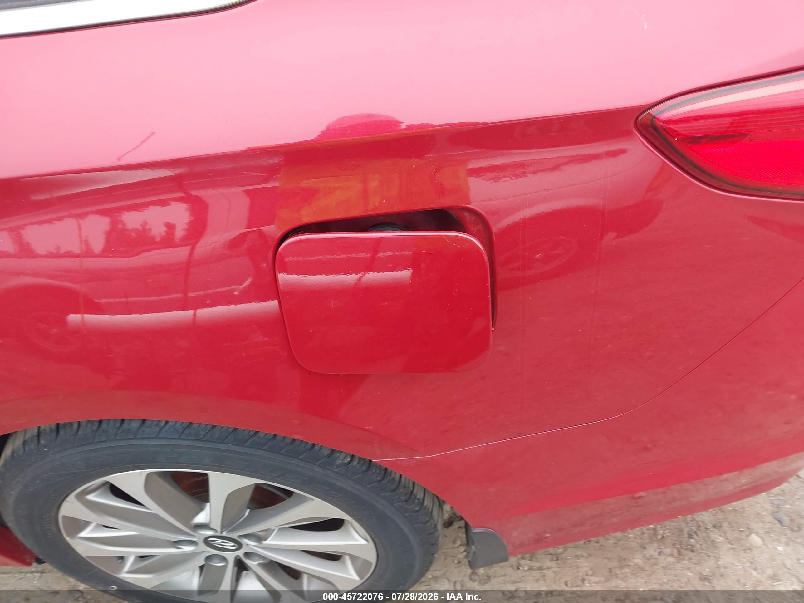 2017 Hyundai Sonata Sport Red vin: 5NPE34AF2HH468446