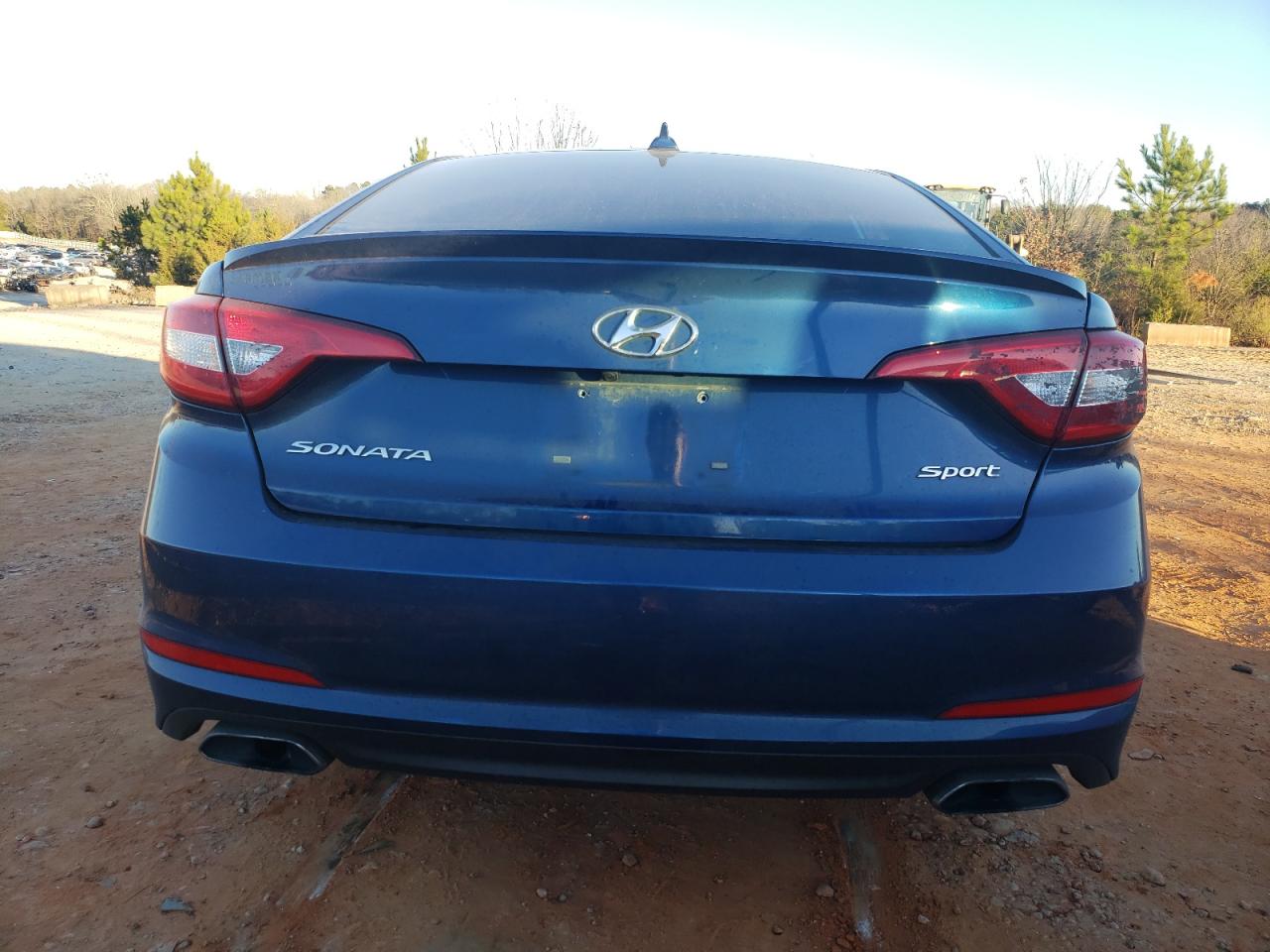2017 Hyundai Sonata Sport Blue vin: 5NPE34AF2HH556039
