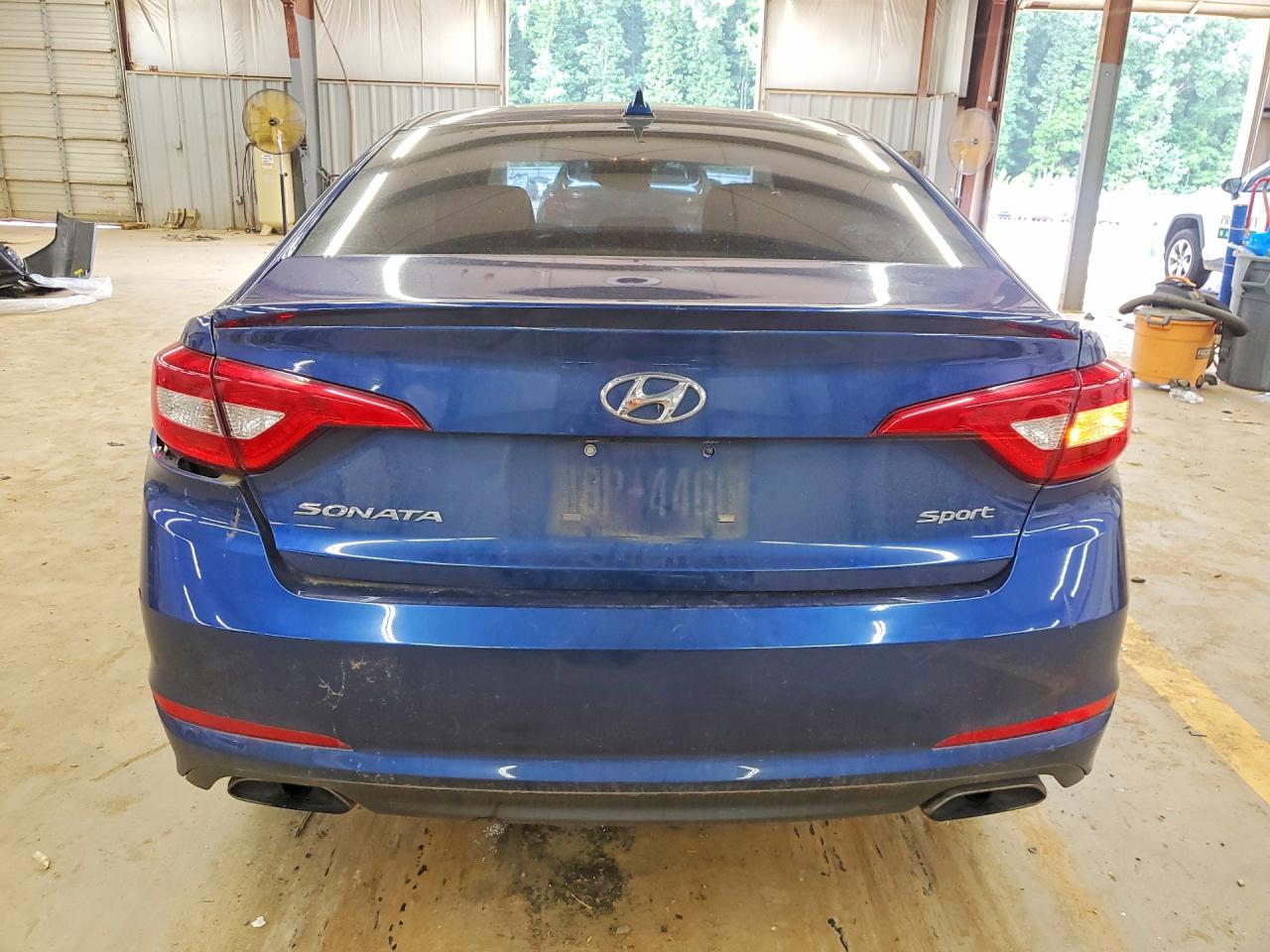 2017 Hyundai Sonata Sport Blue vin: 5NPE34AF2HH556039