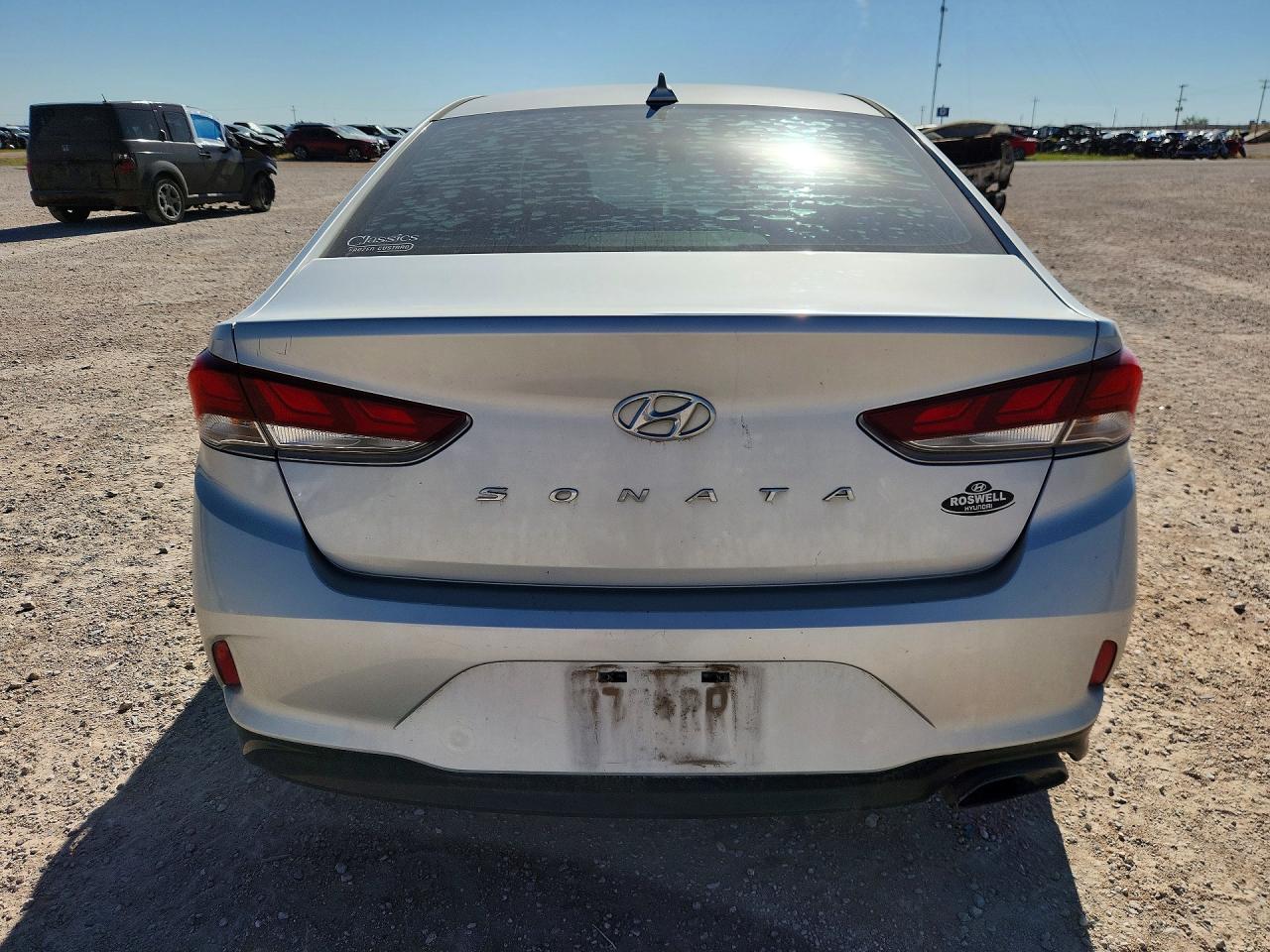 2018 Hyundai Sonata Sel Silver vin: 5NPE34AF2JH624796