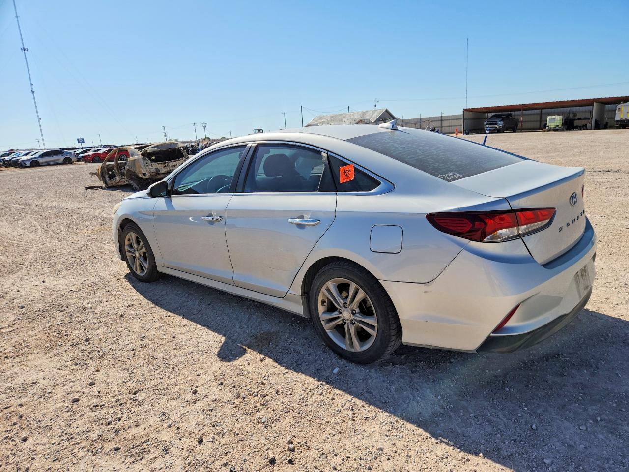 2018 Hyundai Sonata Sel Silver vin: 5NPE34AF2JH624796