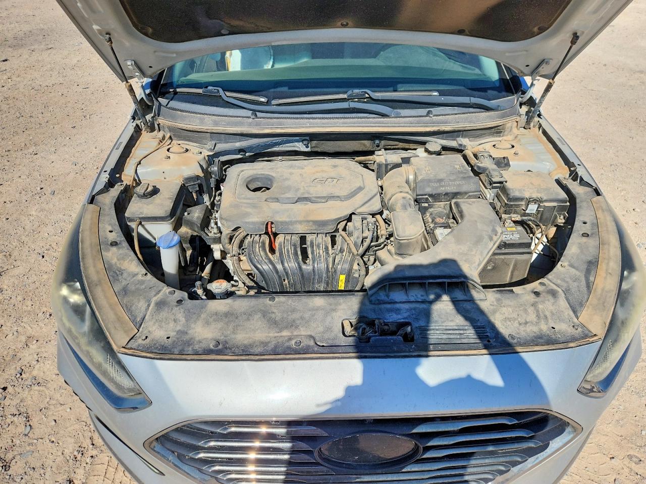 2018 Hyundai Sonata Sel Silver vin: 5NPE34AF2JH624796