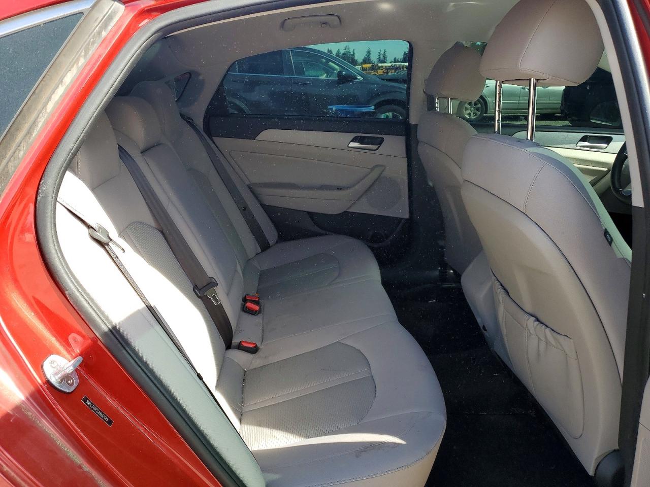 2018 Hyundai Sonata Sel Burgundy vin: 5NPE34AF2JH632185