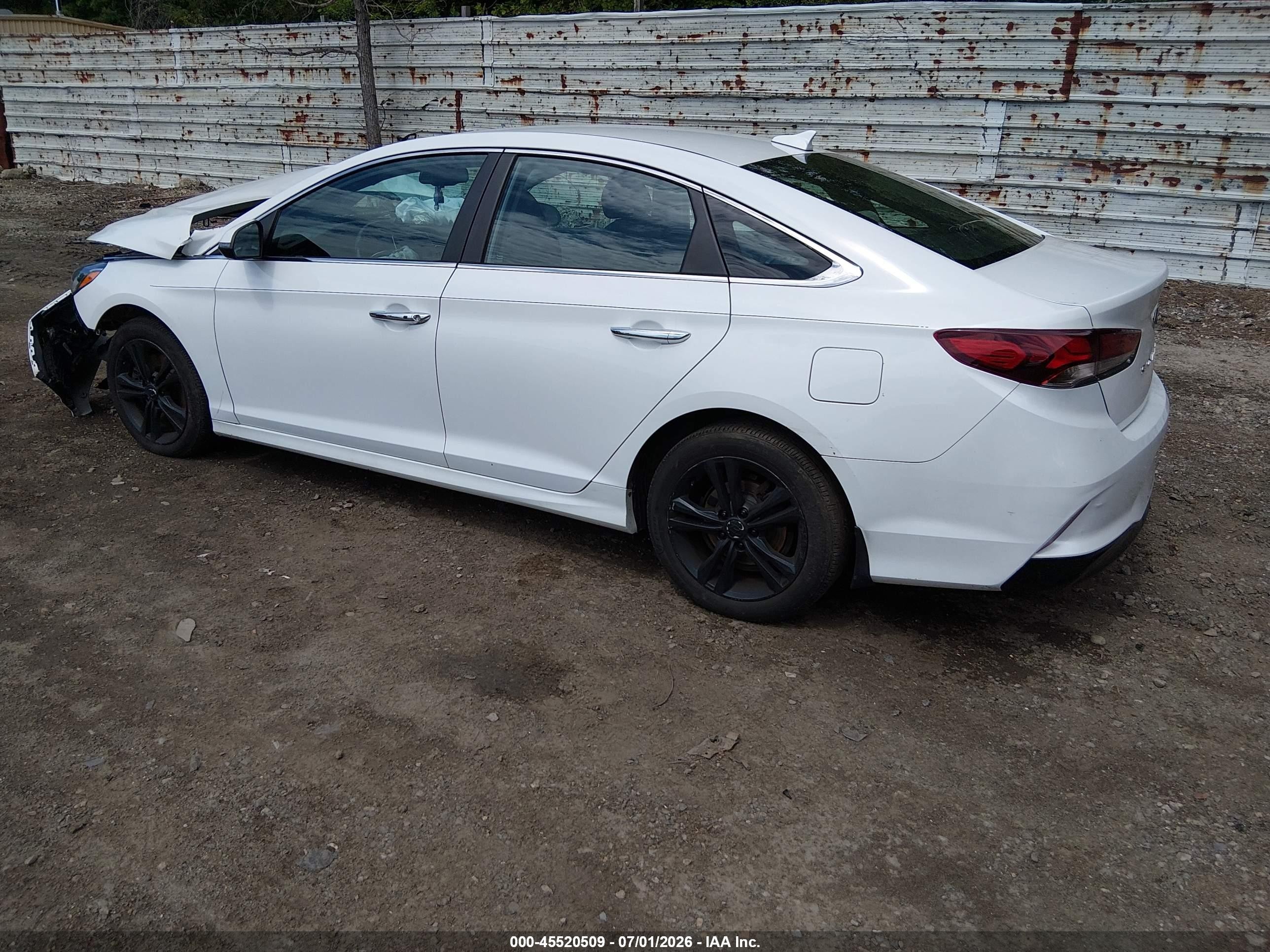 2018 Hyundai Sonata Sel Белый vin: 5NPE34AF2JH642070