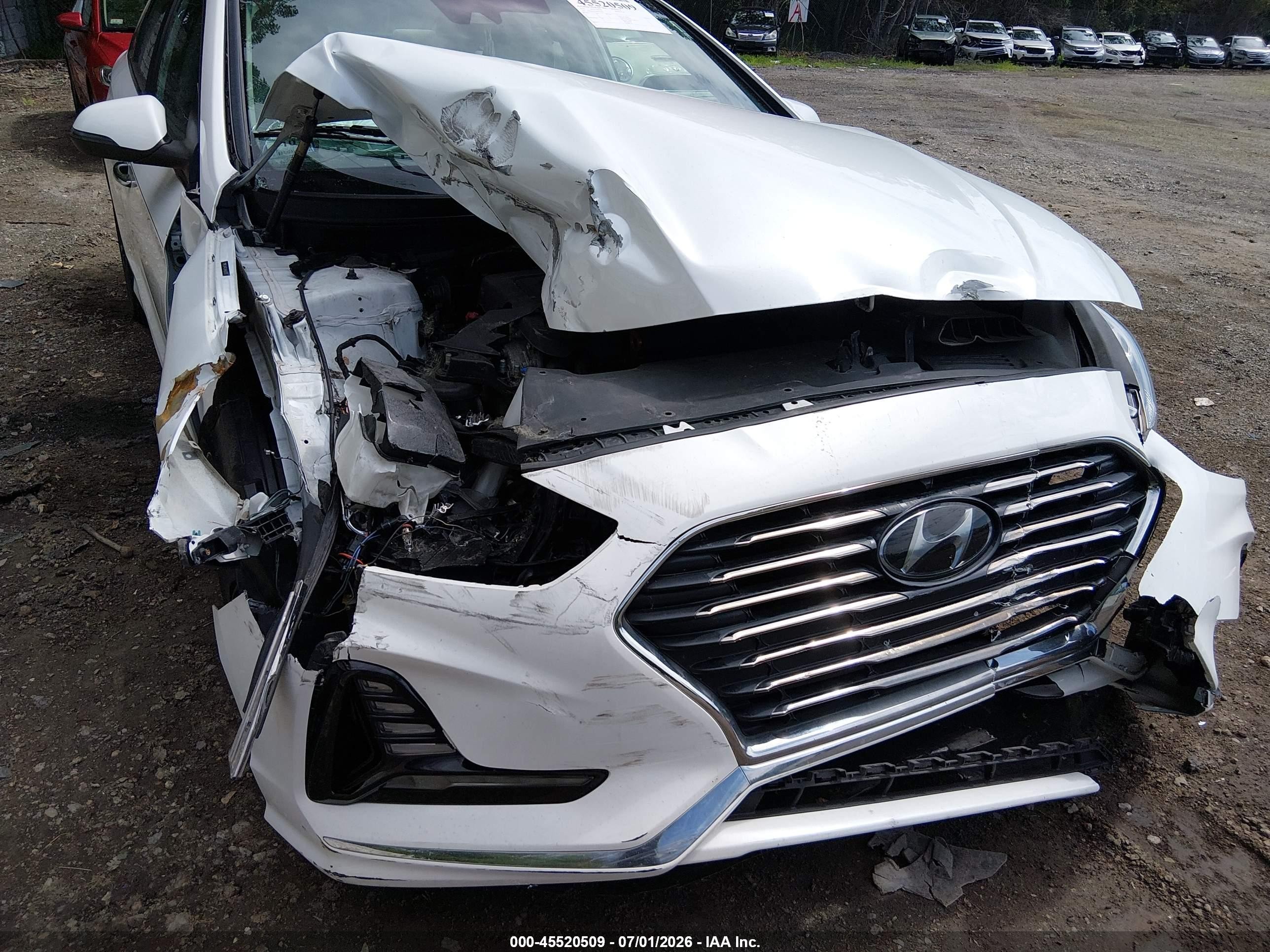 2018 Hyundai Sonata Sel Белый vin: 5NPE34AF2JH642070