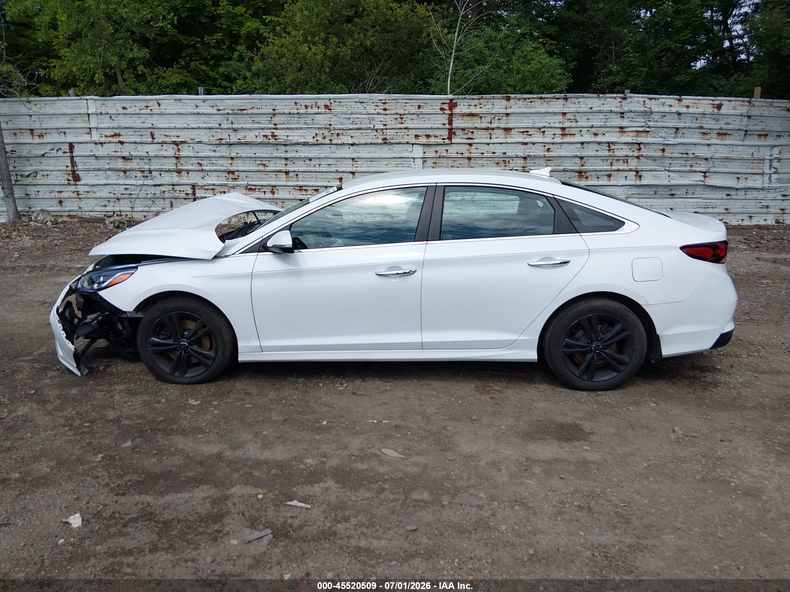 2018 Hyundai Sonata Sel Белый vin: 5NPE34AF2JH642070