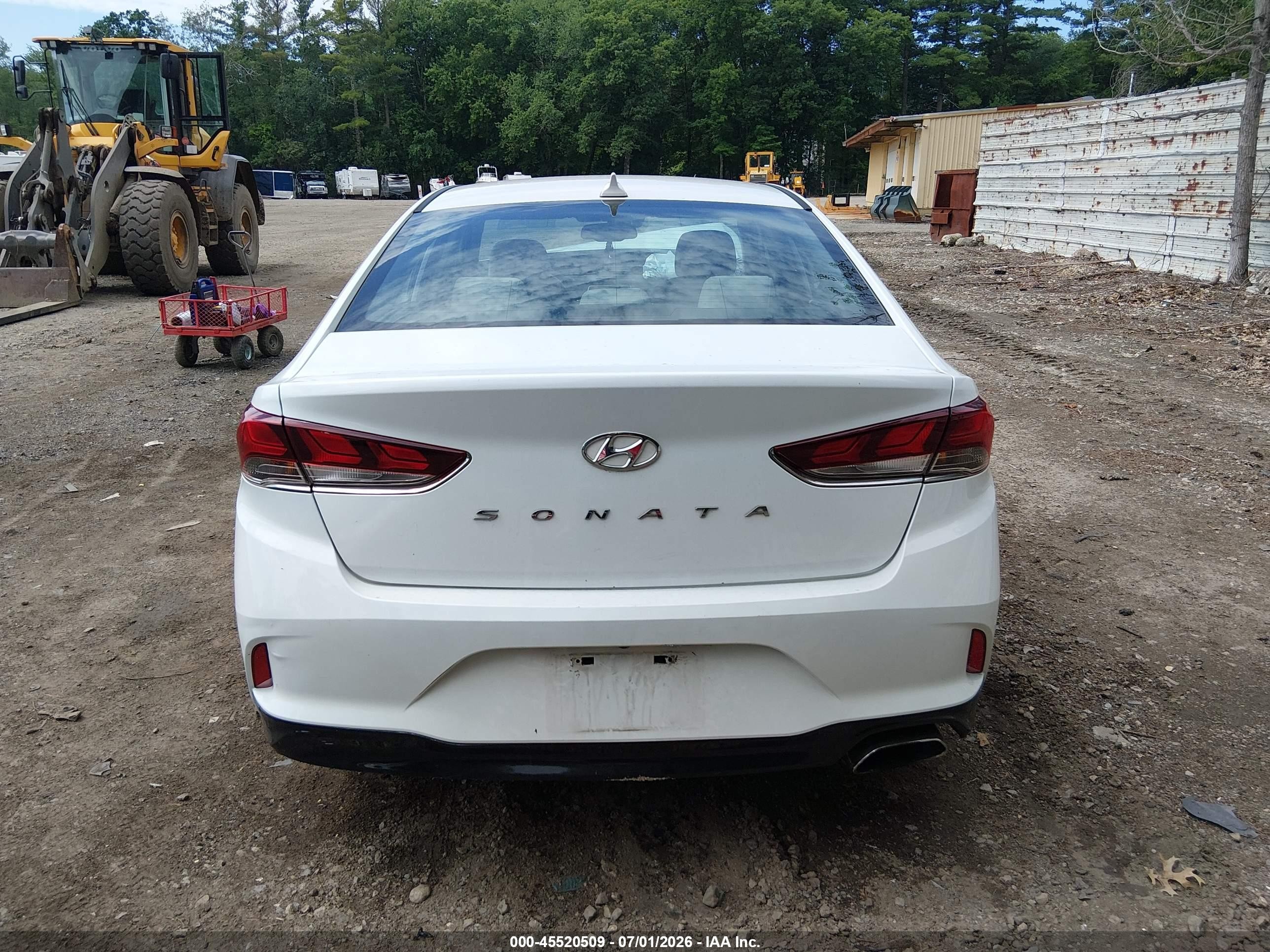 2018 Hyundai Sonata Sel Белый vin: 5NPE34AF2JH642070