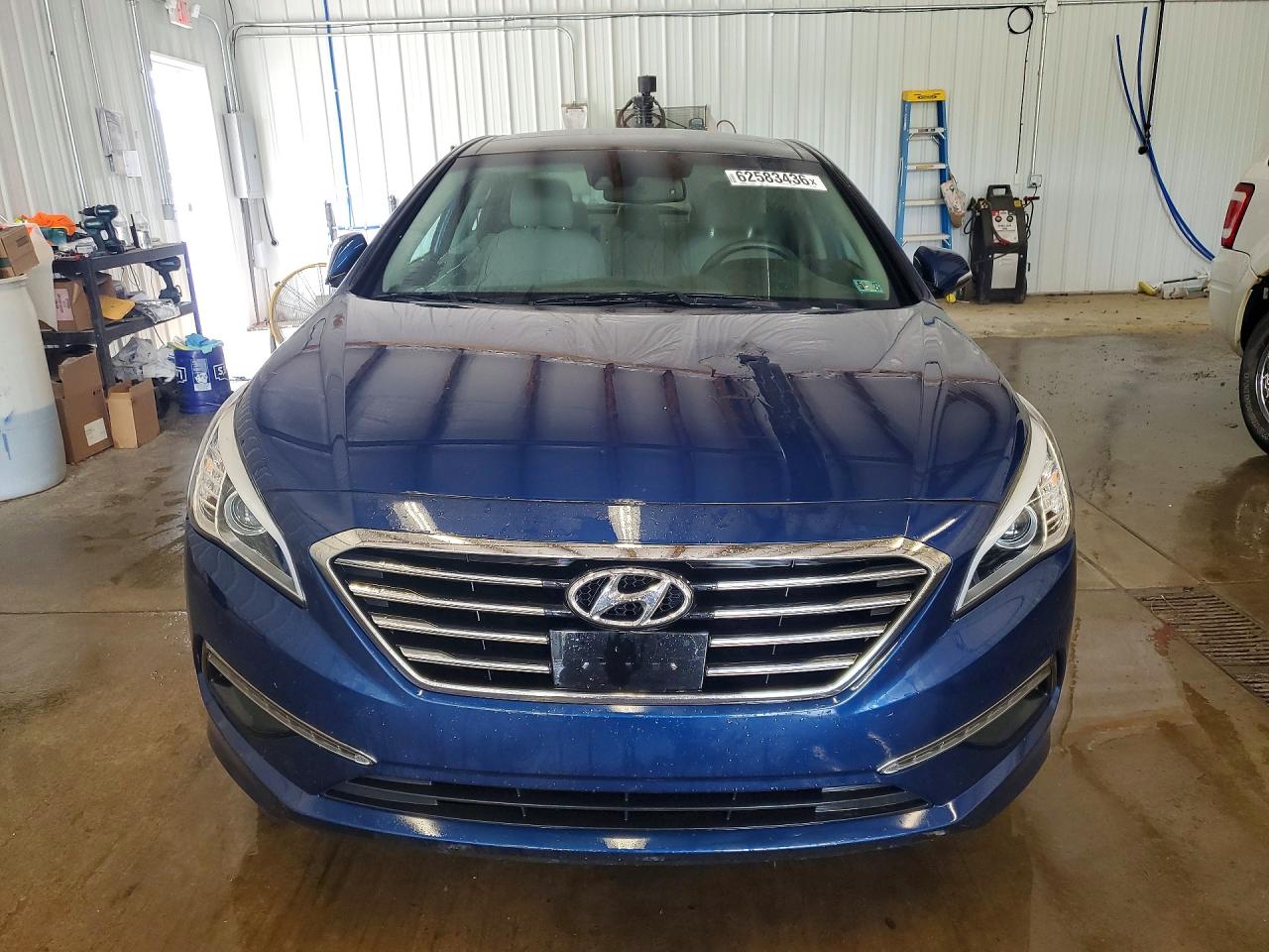 2015 Hyundai Sonata Limited Blue vin: 5NPE34AF3FH018351