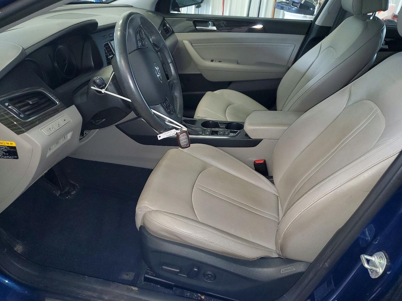 2015 Hyundai Sonata Limited Blue vin: 5NPE34AF3FH018351