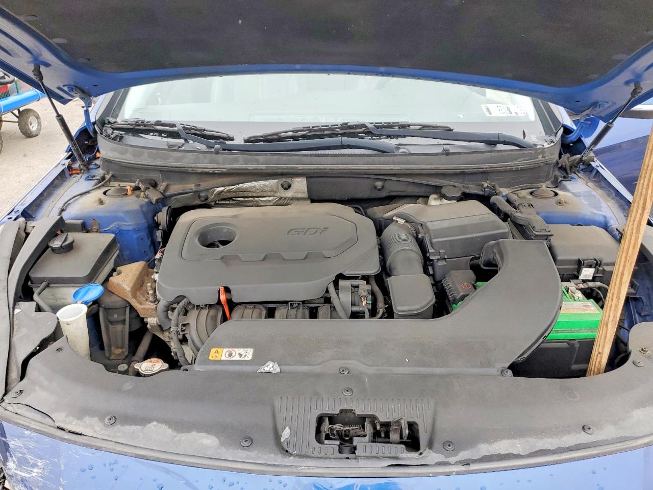 2015 Hyundai Sonata Limited Blue vin: 5NPE34AF3FH027440
