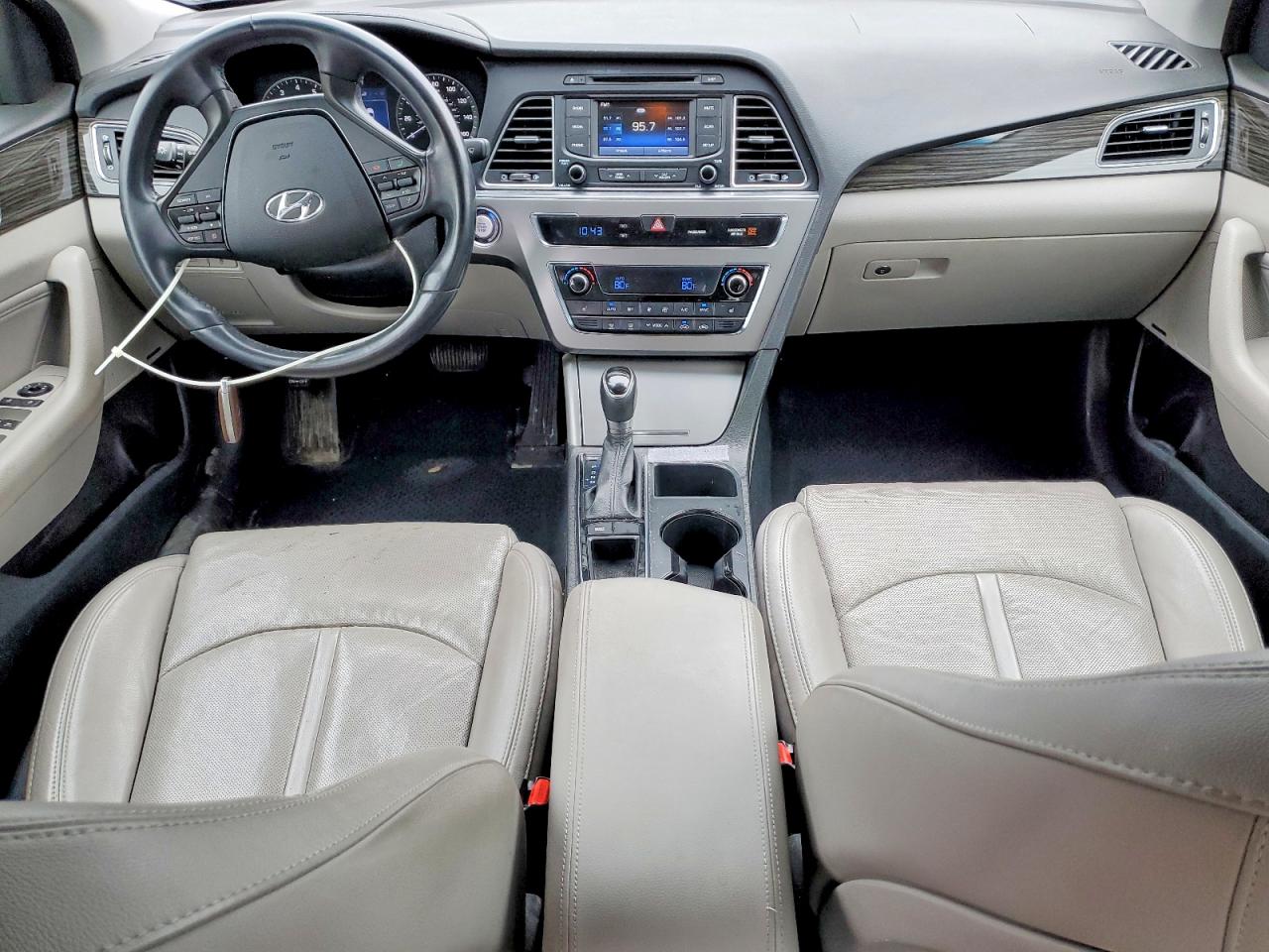 2015 Hyundai Sonata Limited Blue vin: 5NPE34AF3FH027440