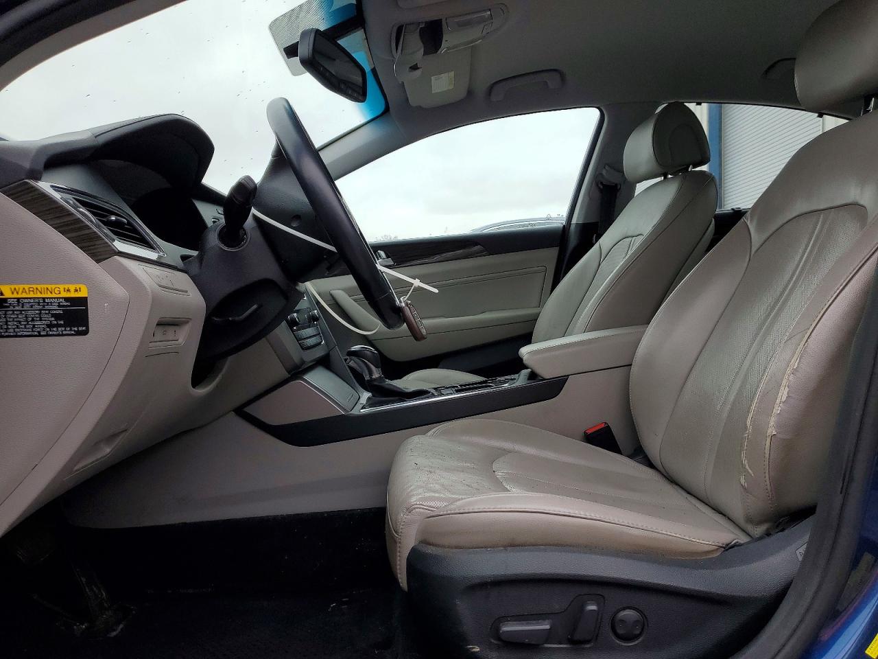2015 Hyundai Sonata Limited Blue vin: 5NPE34AF3FH027440