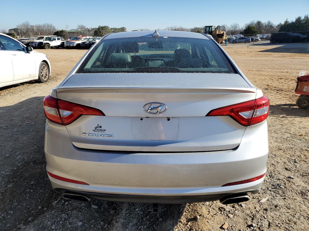 2015 Hyundai Sonata Sport Silver vin: 5NPE34AF3FH035425