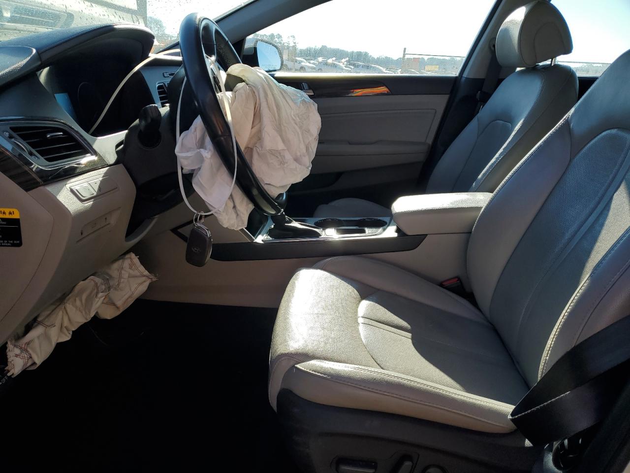 2015 Hyundai Sonata Sport Silver vin: 5NPE34AF3FH035425