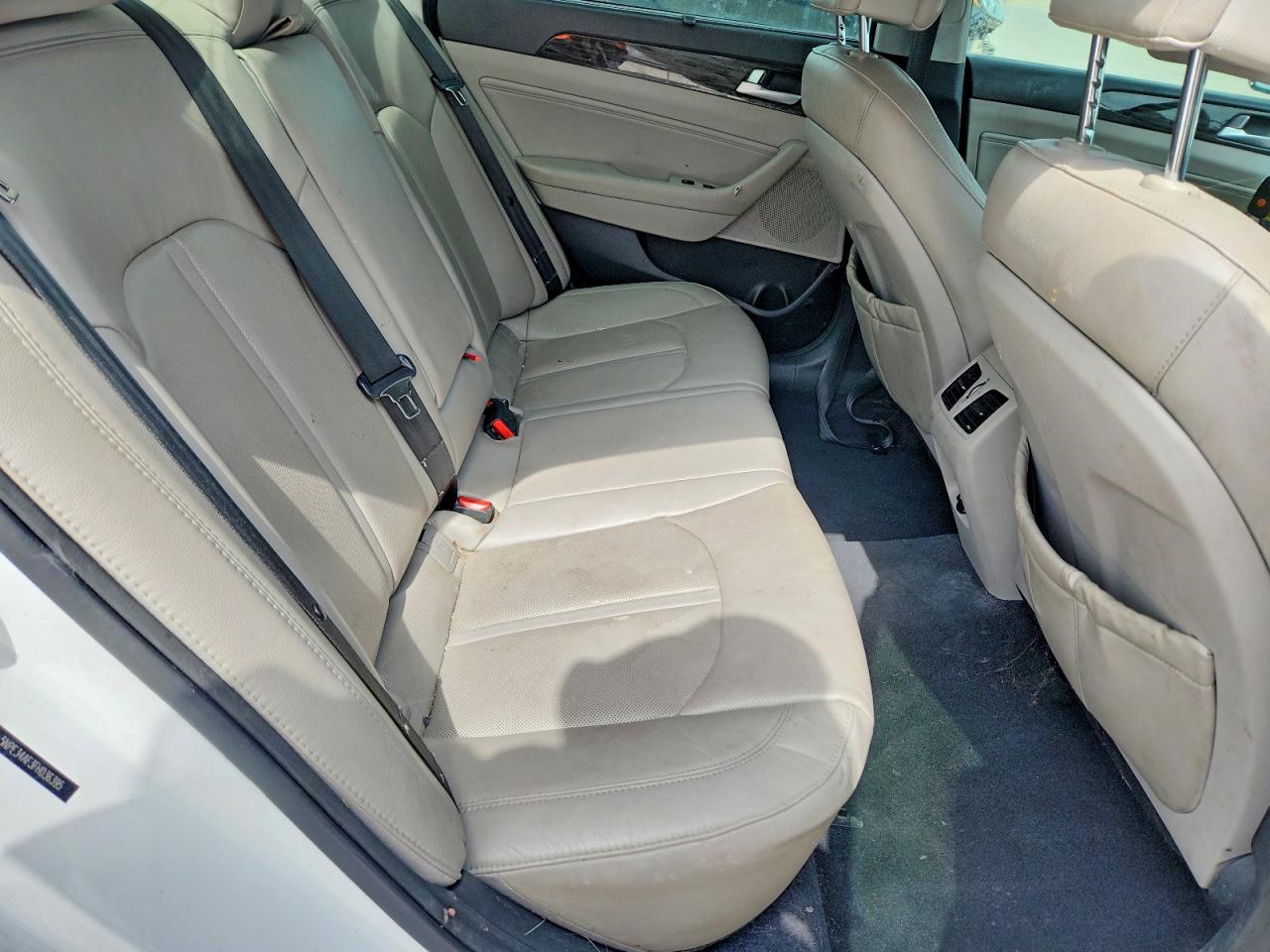 2015 Hyundai Sonata Limited White vin: 5NPE34AF3FH036395