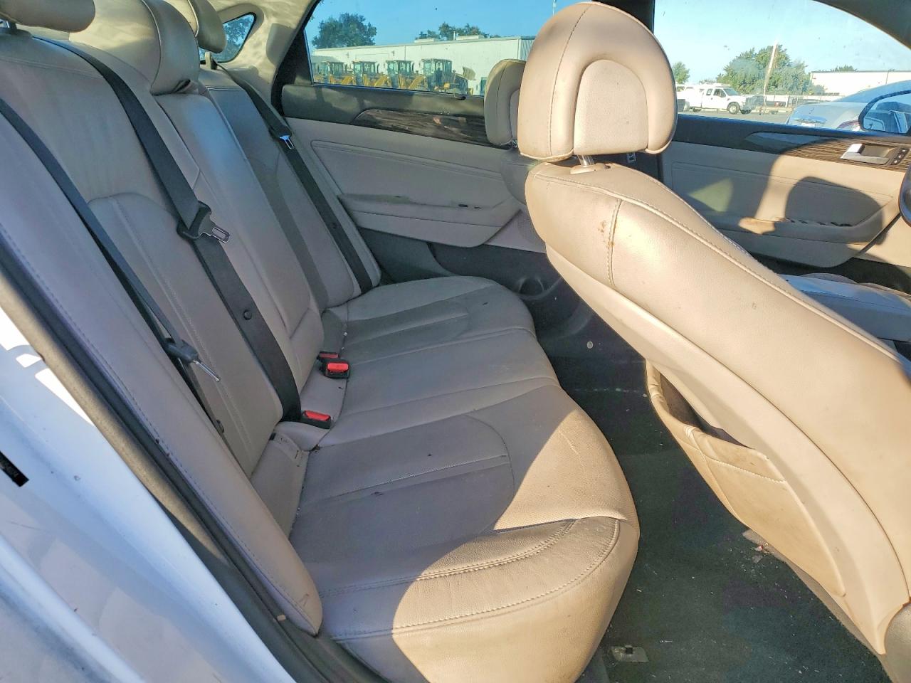 2015 Hyundai Sonata Limited White vin: 5NPE34AF3FH054024