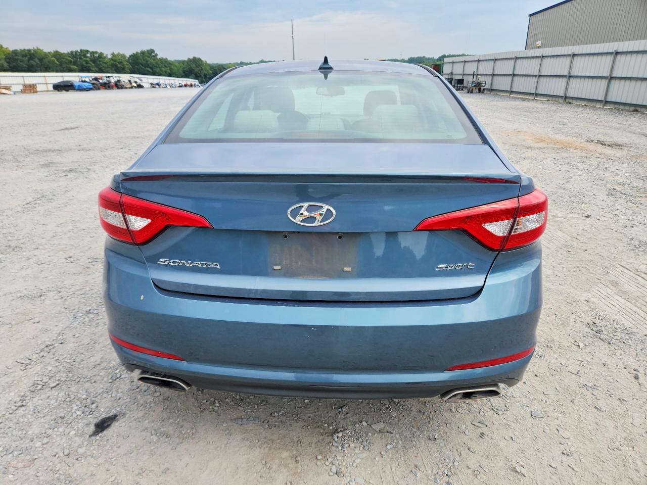 2015 Hyundai Sonata Sport Blue vin: 5NPE34AF3FH065458