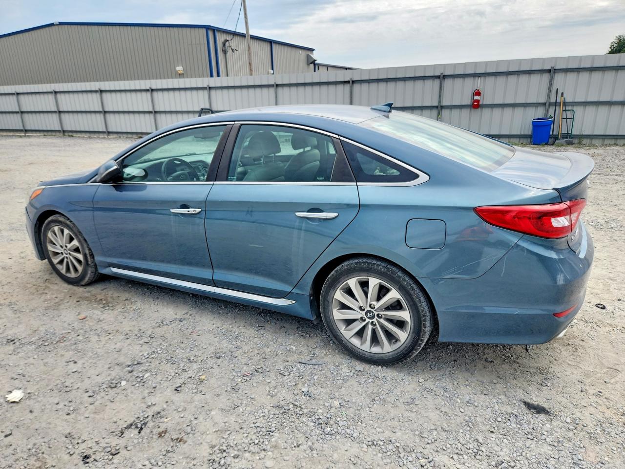 2015 Hyundai Sonata Sport Blue vin: 5NPE34AF3FH065458