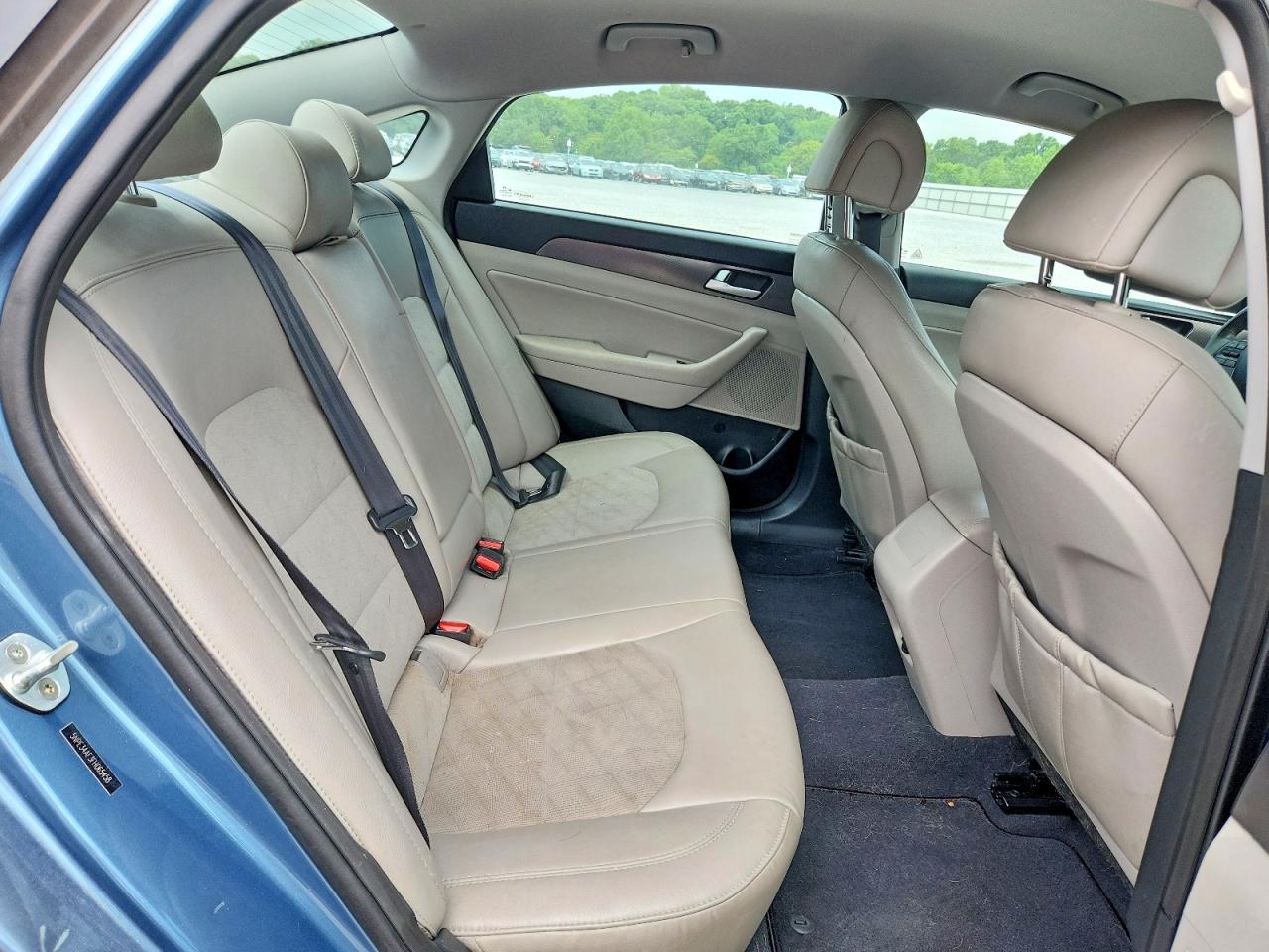 2015 Hyundai Sonata Sport Blue vin: 5NPE34AF3FH065458