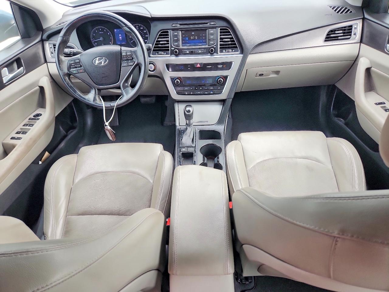2015 Hyundai Sonata Sport Blue vin: 5NPE34AF3FH065458