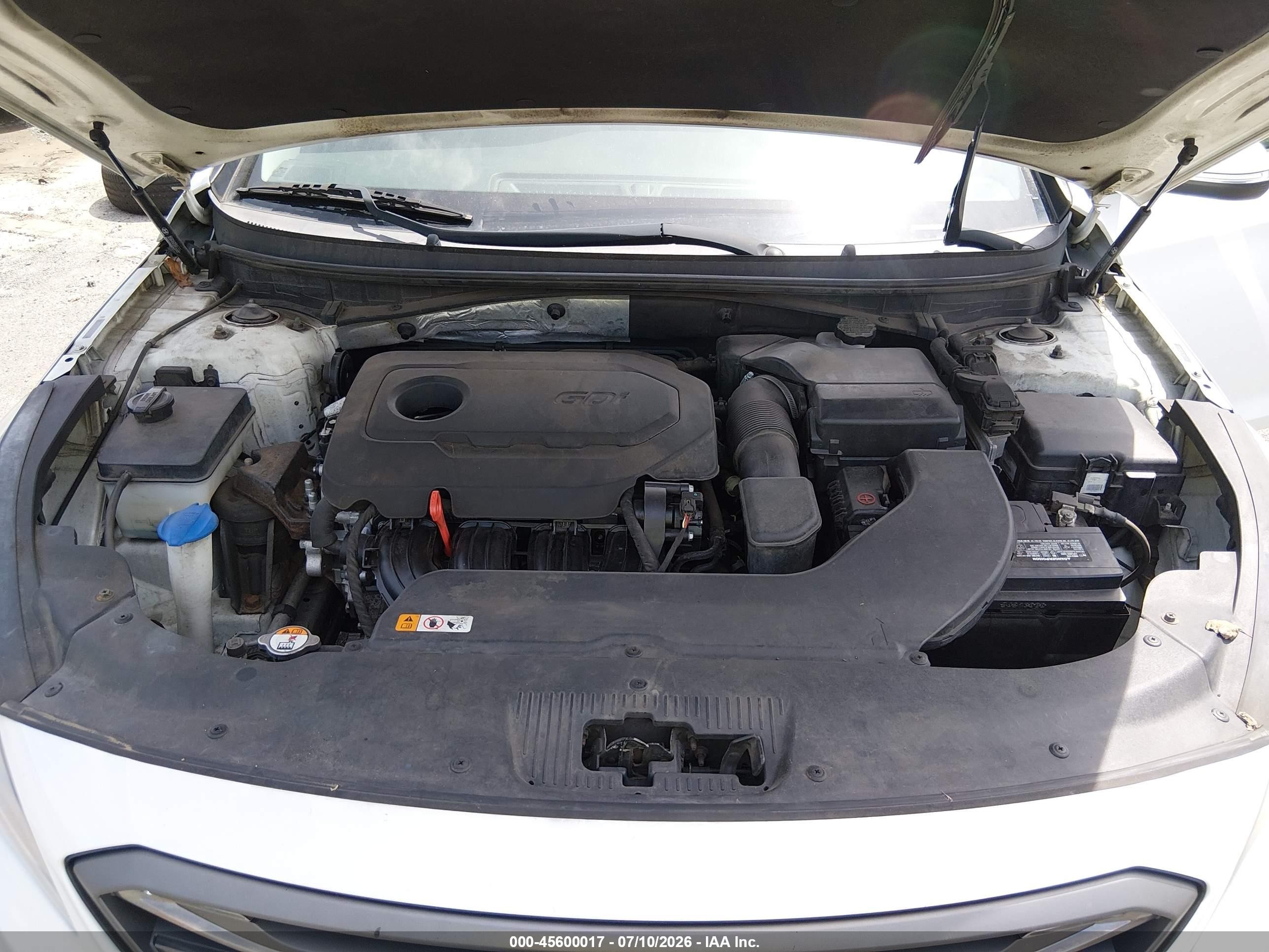 2015 Hyundai Sonata Sport White vin: 5NPE34AF3FH069333