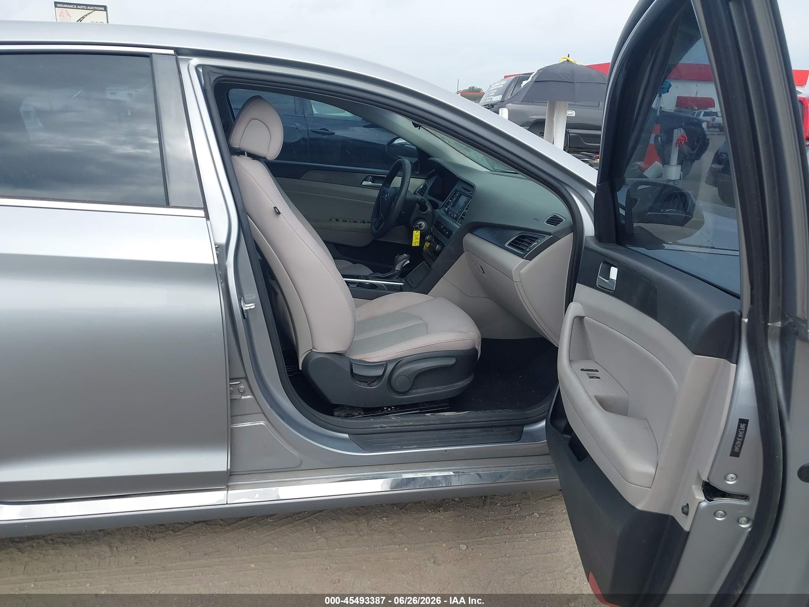 2015 Hyundai Sonata Sport Light Blue vin: 5NPE34AF3FH075441