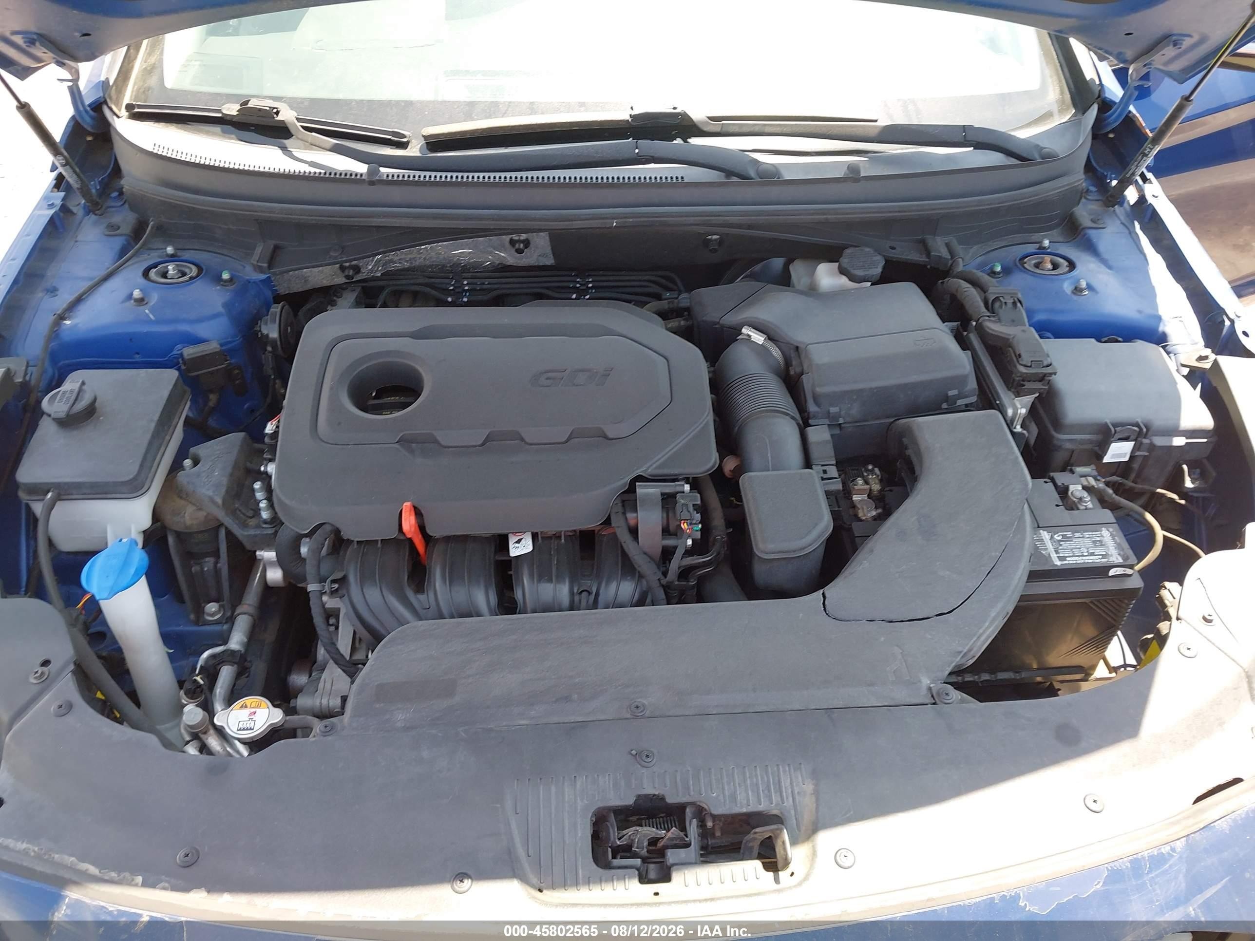 2015 Hyundai Sonata Limited Blue vin: 5NPE34AF3FH079473